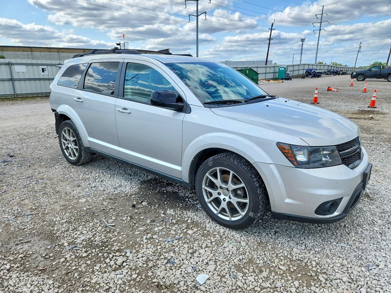 2013 Dodge Journey Sxt Silver vin: 3C4PDCBG9DT677071