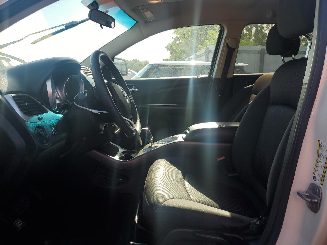 2013 Dodge Journey Sxt White vin: 3C4PDCBG9DT717262