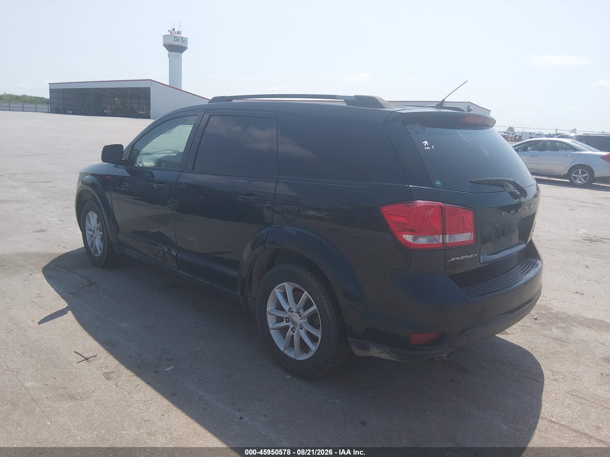 2014 Dodge Journey Sxt Black vin: 3C4PDCBG9ET211318