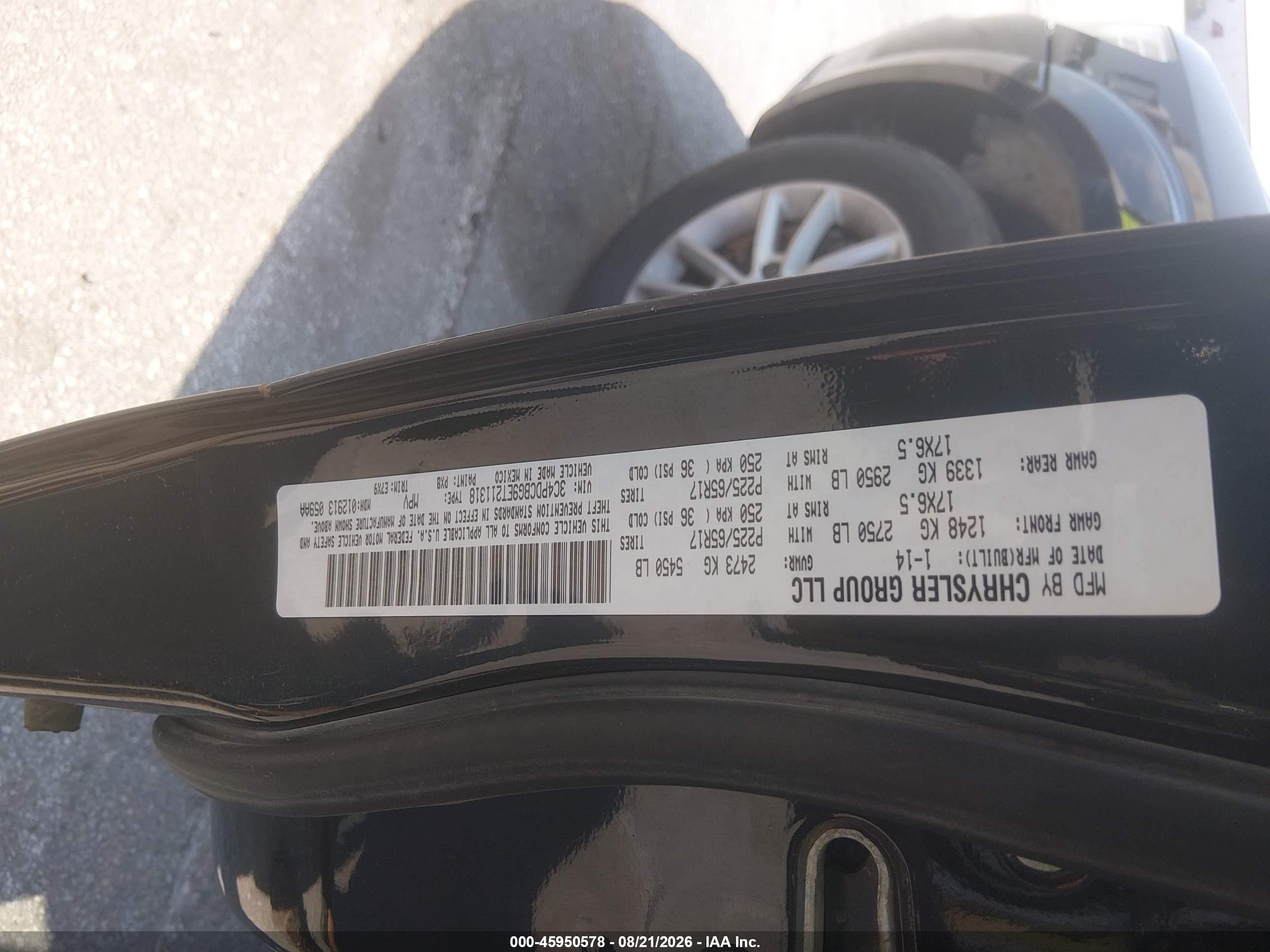 2014 Dodge Journey Sxt Black vin: 3C4PDCBG9ET211318