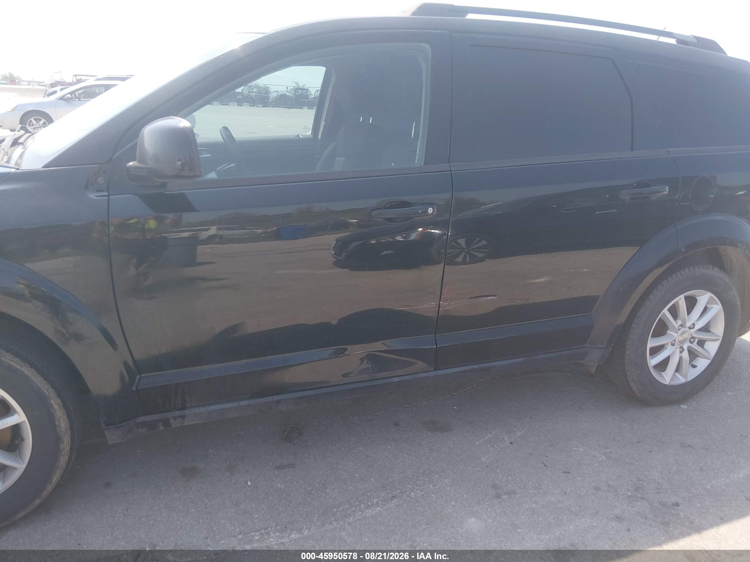 2014 Dodge Journey Sxt Black vin: 3C4PDCBG9ET211318