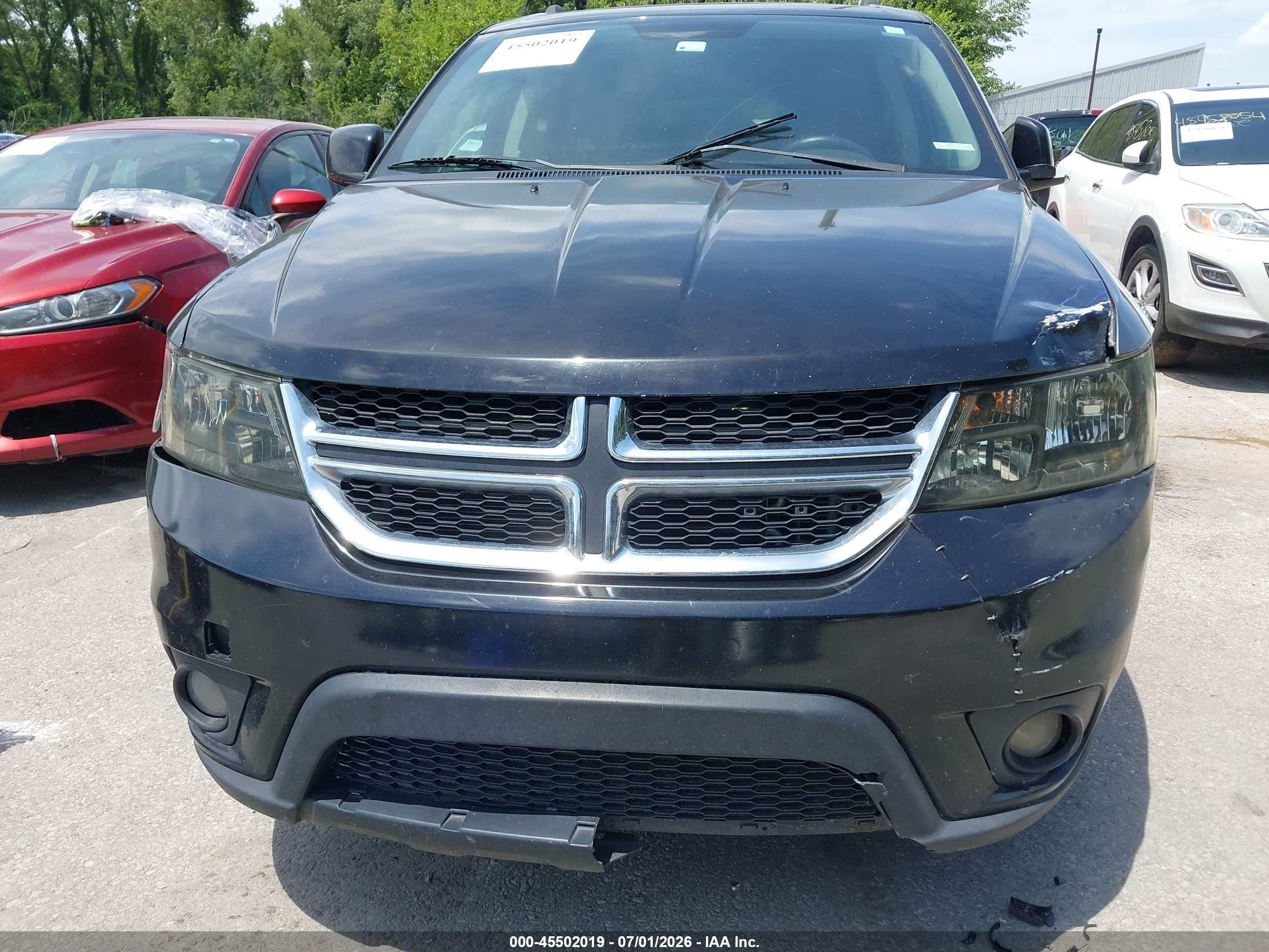 2015 Dodge Journey Sxt Black vin: 3C4PDCBG9FT673556