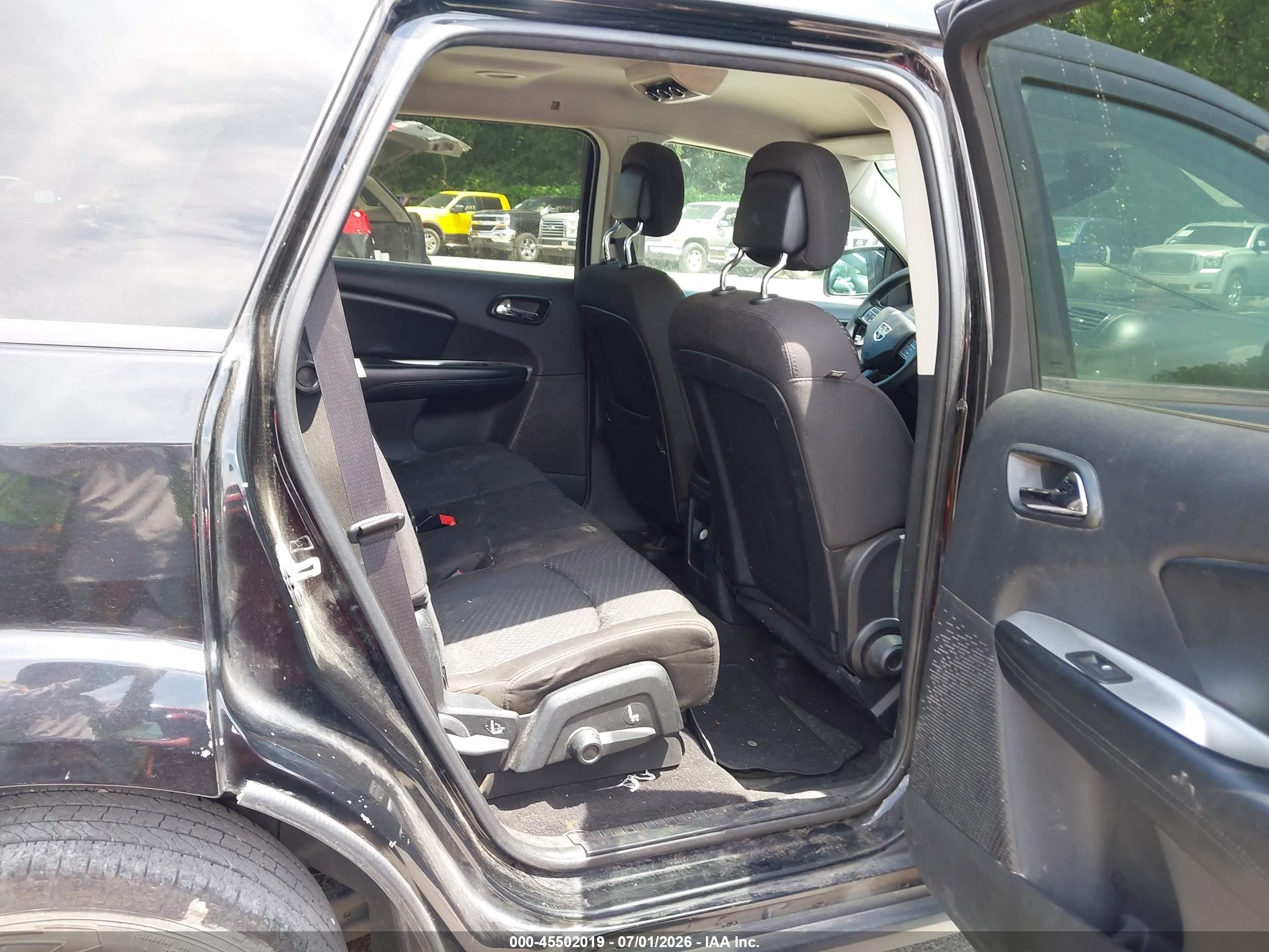 2015 Dodge Journey Sxt Black vin: 3C4PDCBG9FT673556