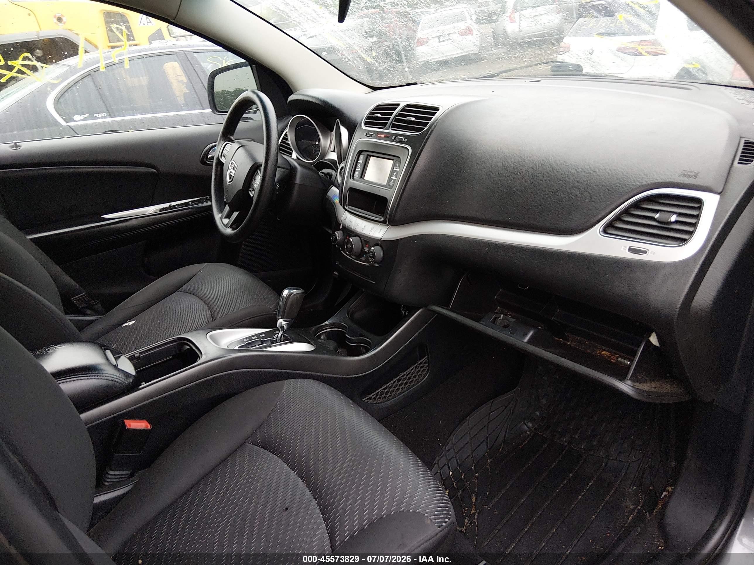 2015 Dodge Journey Sxt Gray vin: 3C4PDCBG9FT696741