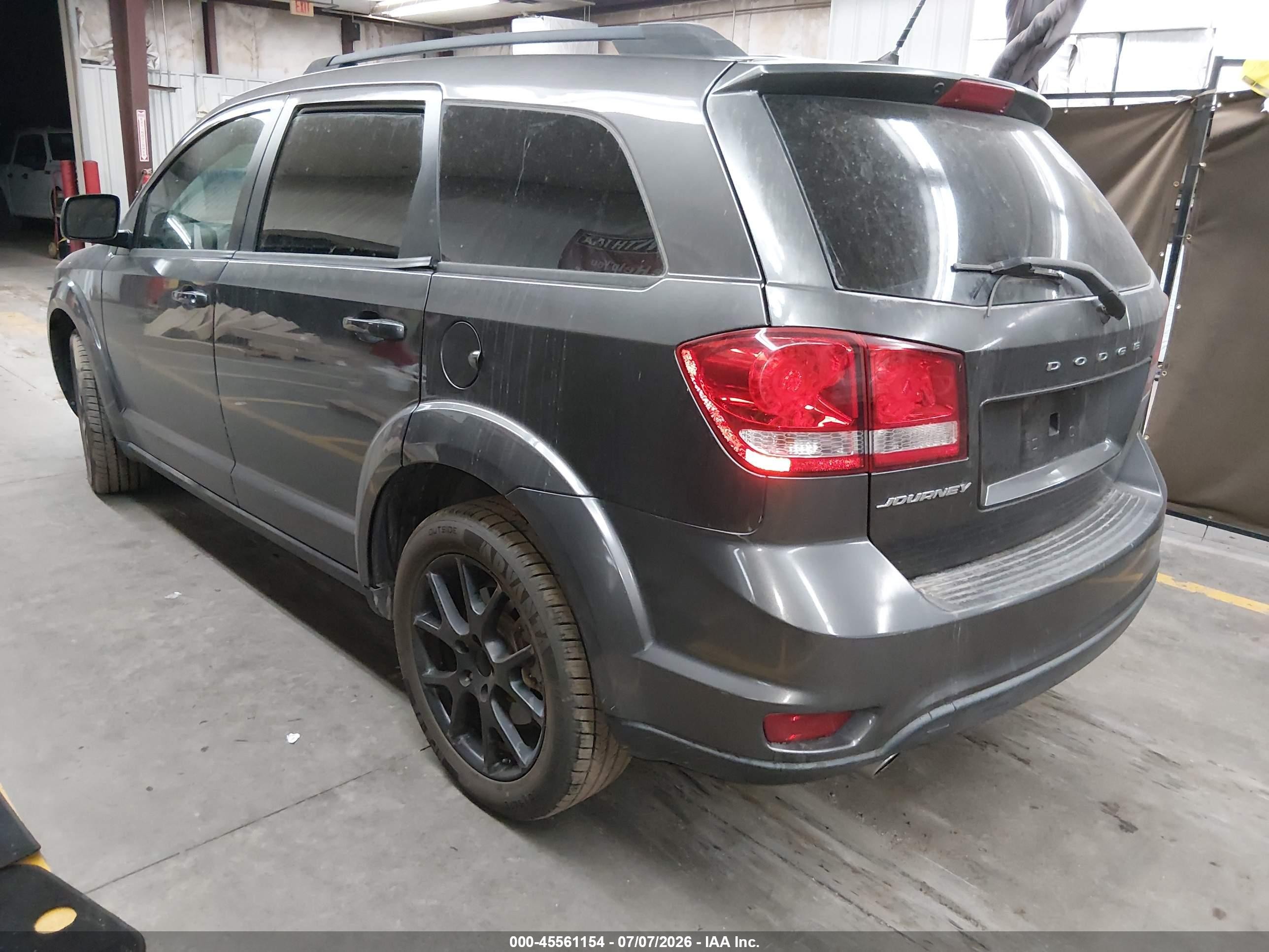 2015 Dodge Journey Sxt Gray vin: 3C4PDCBG9FT746778
