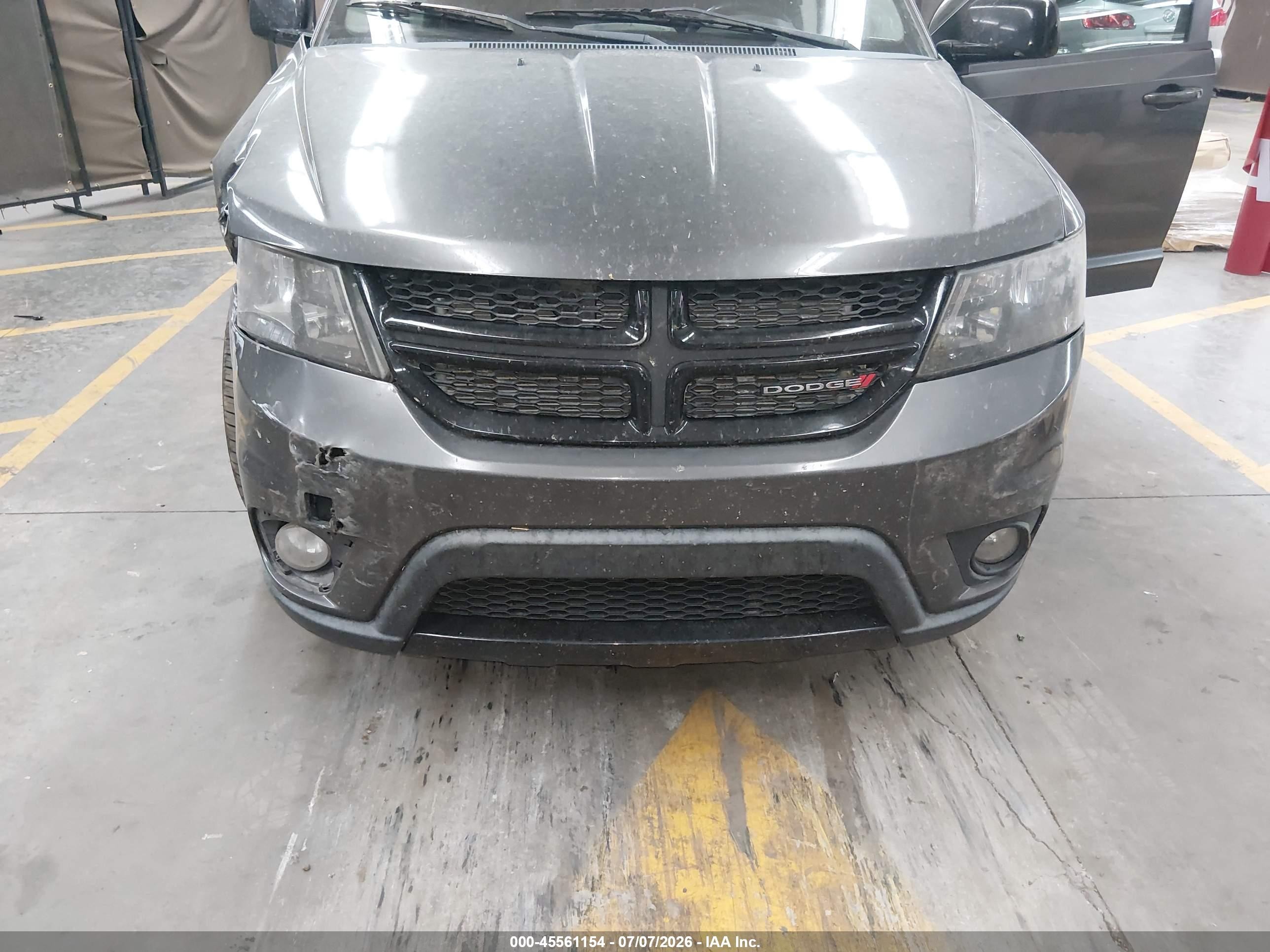 2015 Dodge Journey Sxt Gray vin: 3C4PDCBG9FT746778