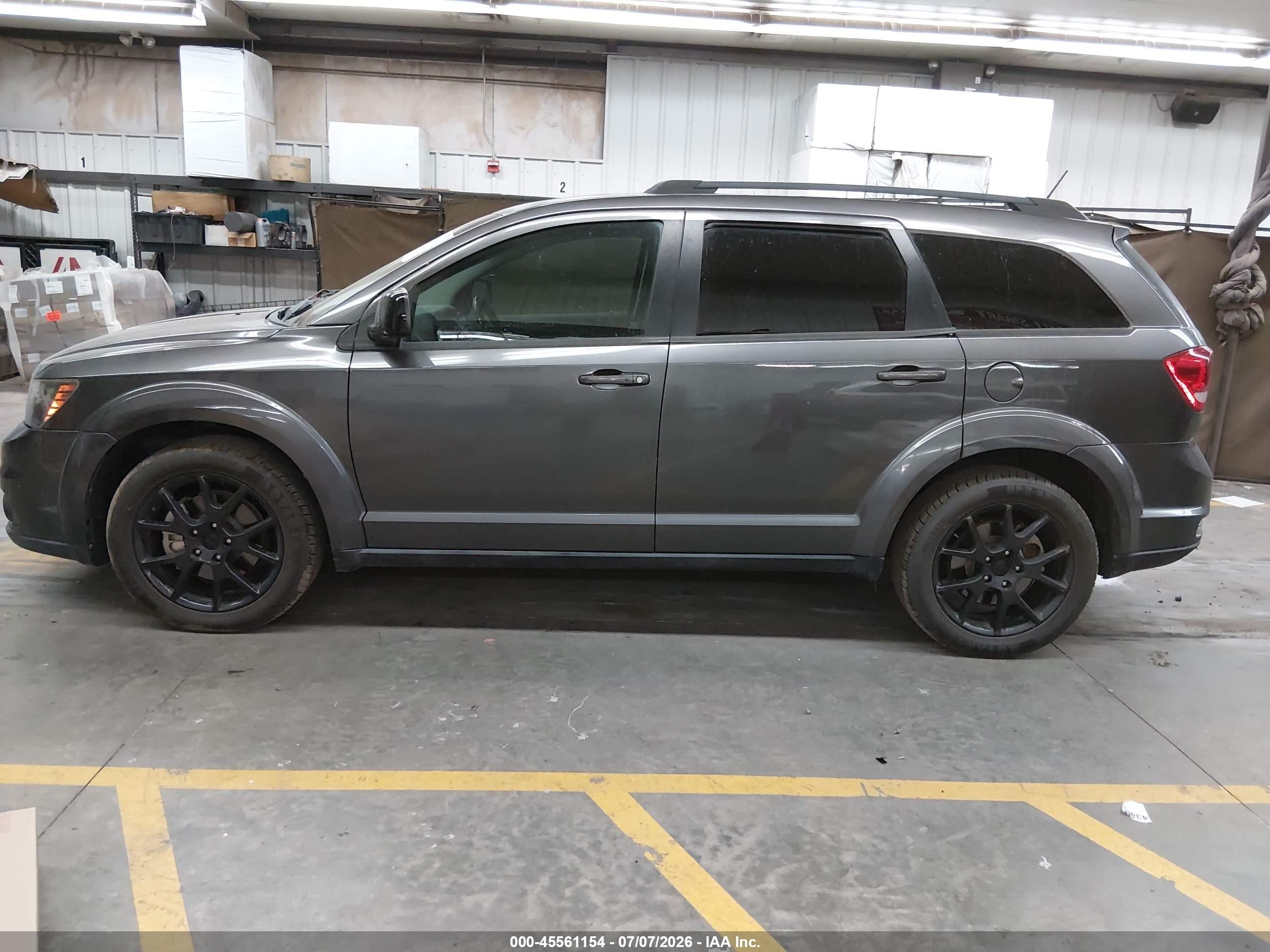 2015 Dodge Journey Sxt Gray vin: 3C4PDCBG9FT746778
