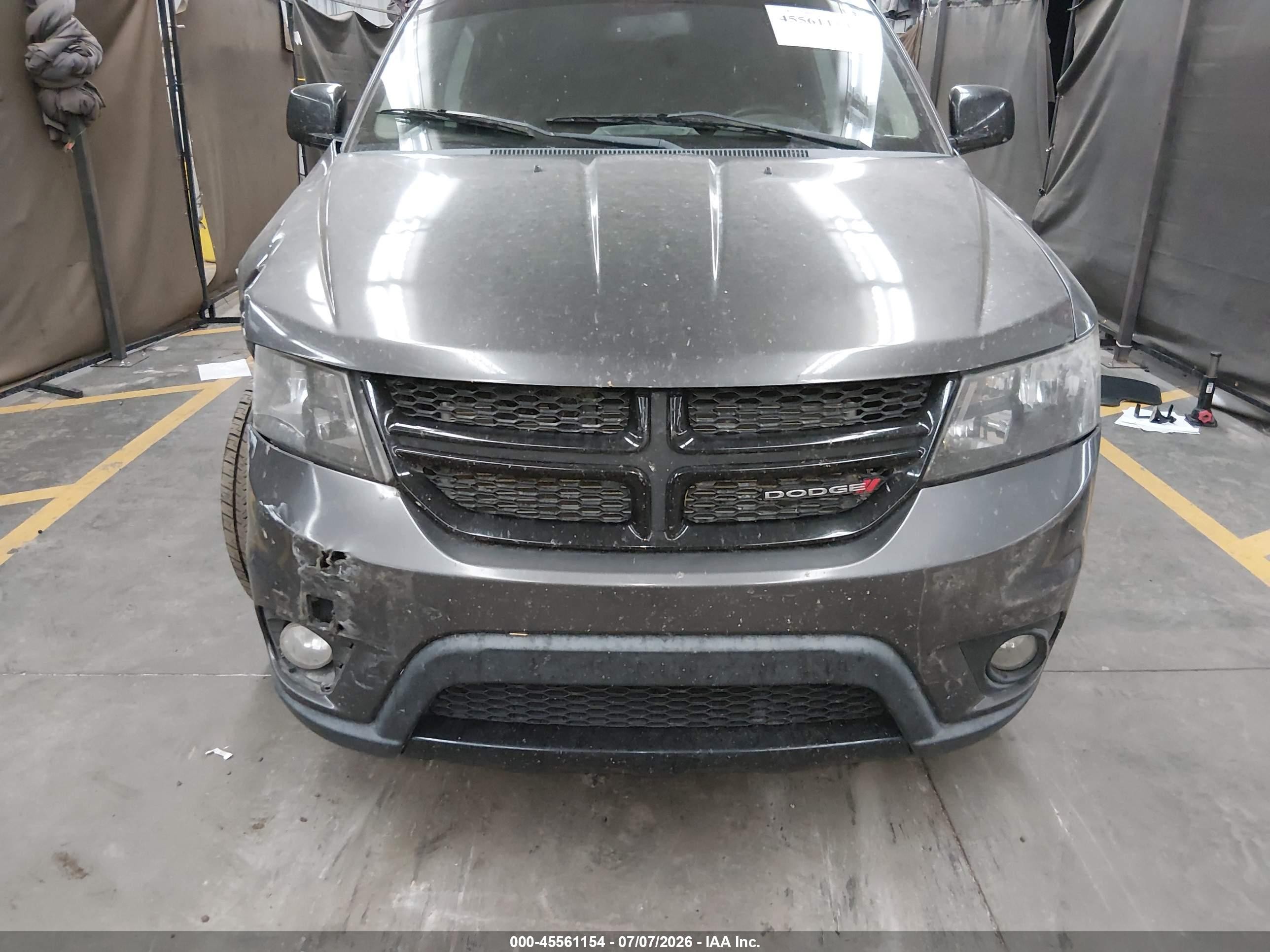 2015 Dodge Journey Sxt Gray vin: 3C4PDCBG9FT746778