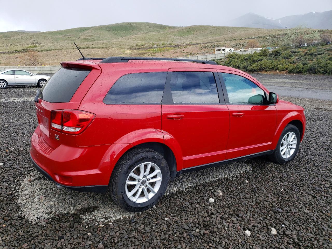 2015 Dodge Journey Sxt Red vin: 3C4PDCBG9FT754833