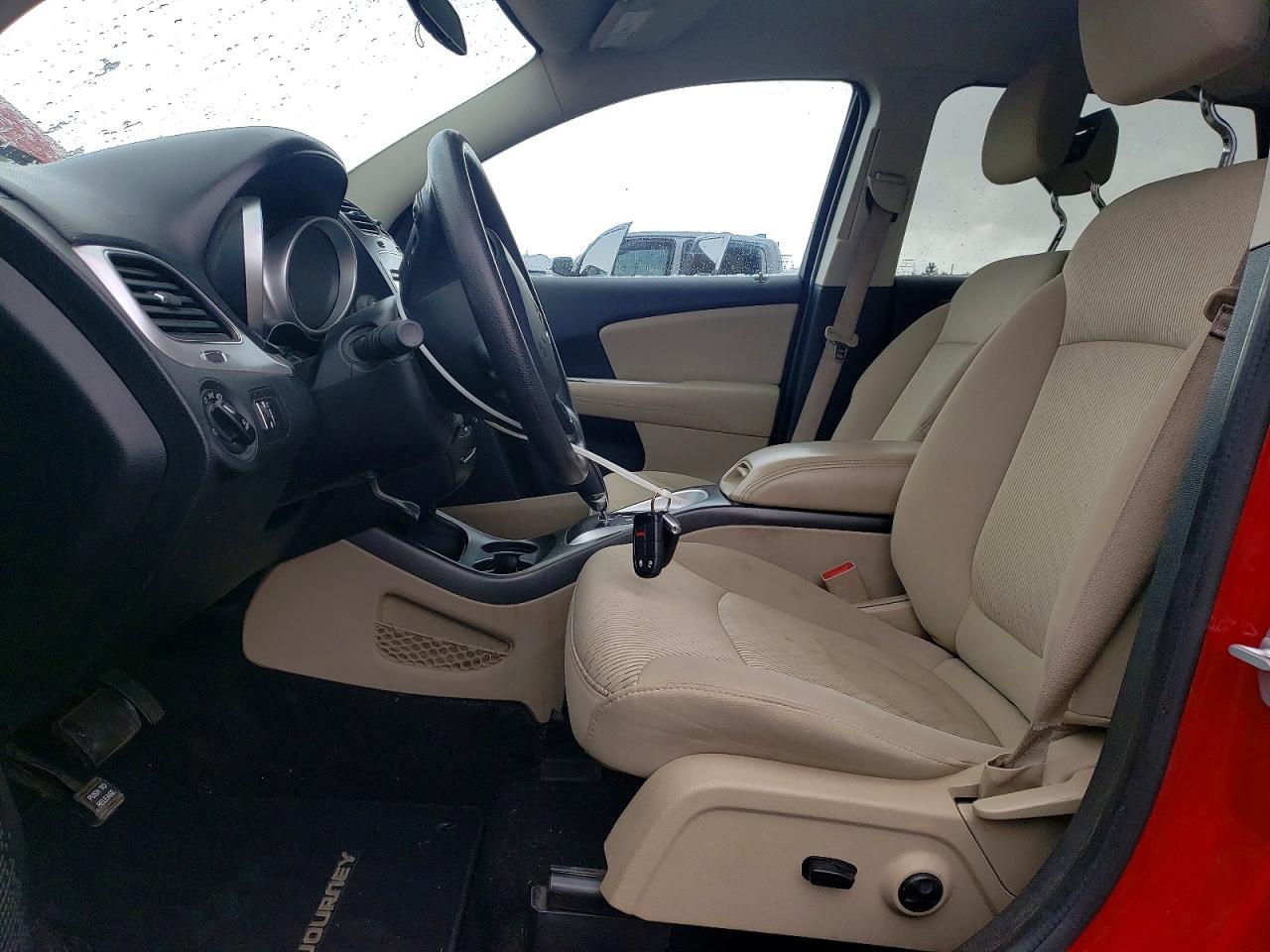 2015 Dodge Journey Sxt Red vin: 3C4PDCBG9FT754833