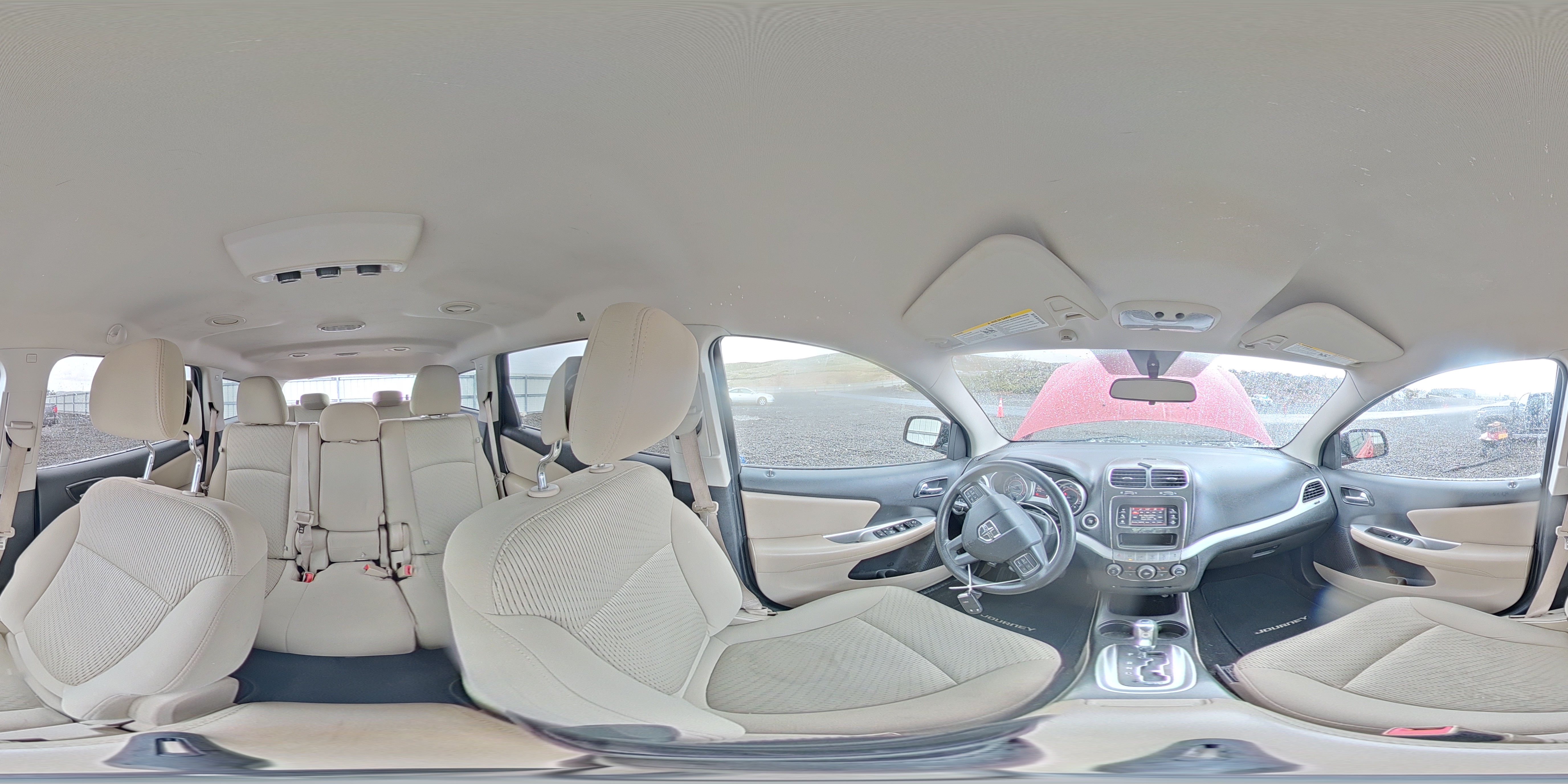 2015 Dodge Journey Sxt Red vin: 3C4PDCBG9FT754833