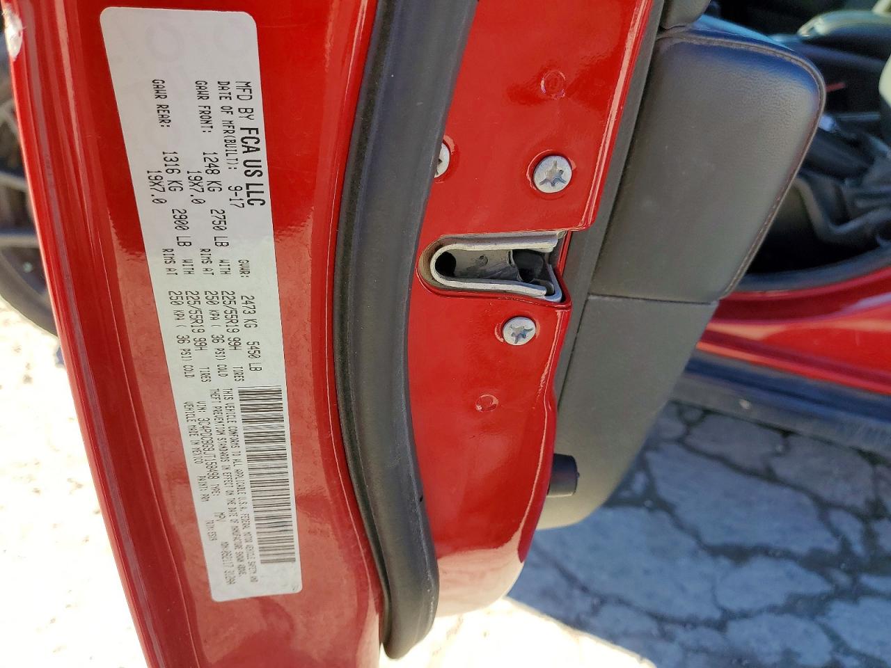2018 Dodge Journey Sxt Red vin: 3C4PDCBG9JT158498