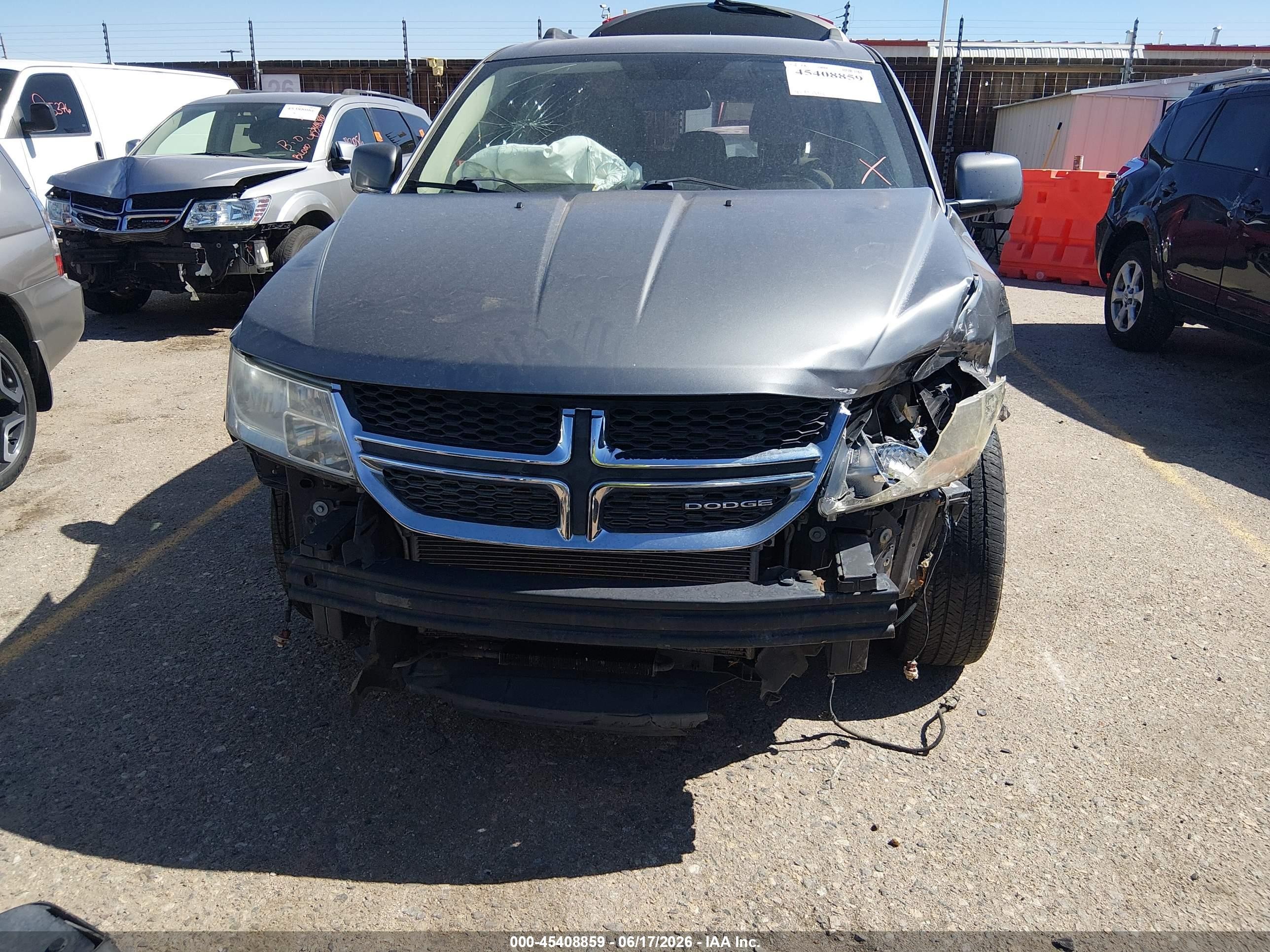 2012 Dodge Journey Sxt Gray vin: 3C4PDCBGXCT187883