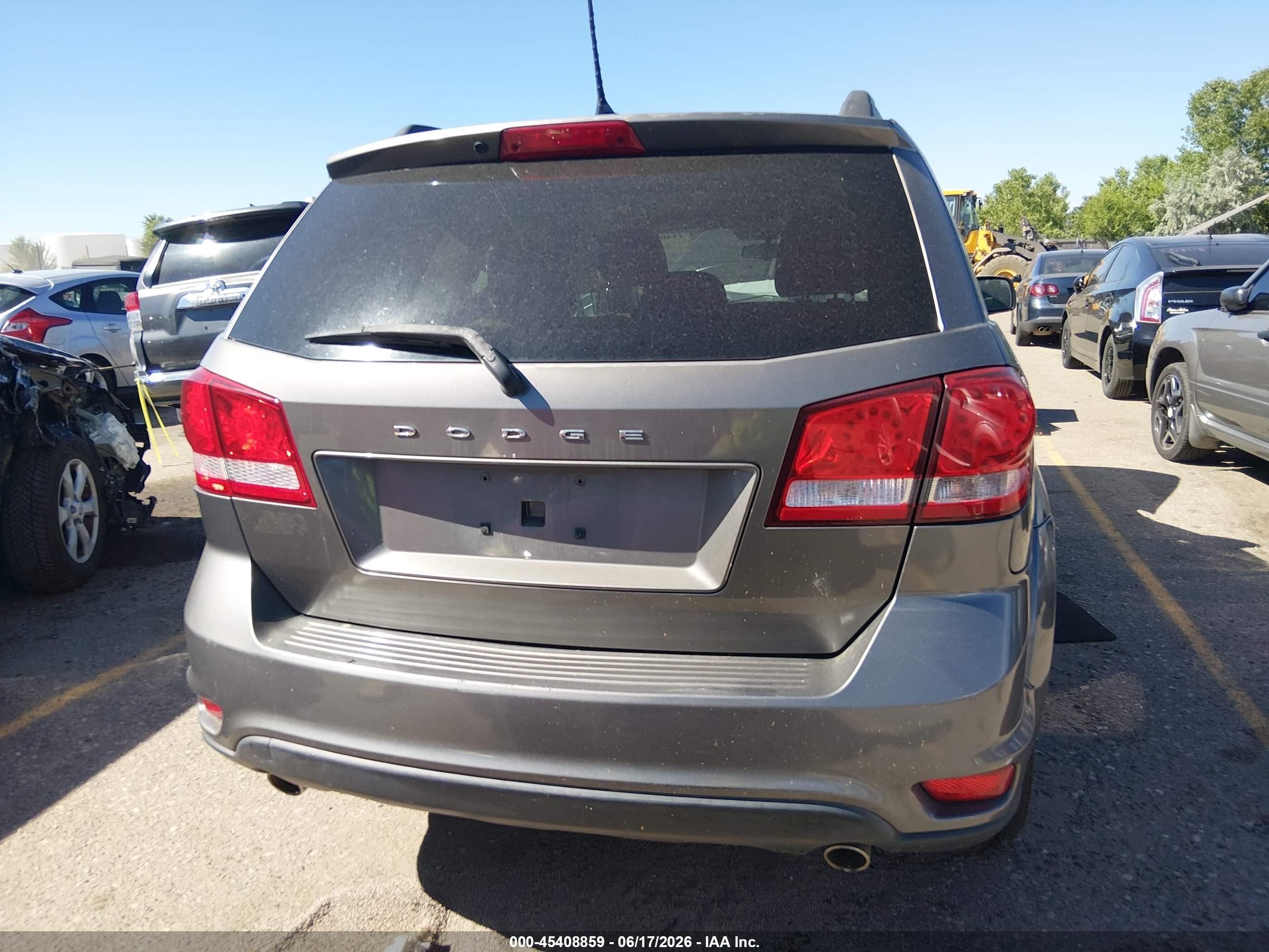 2012 Dodge Journey Sxt Gray vin: 3C4PDCBGXCT187883