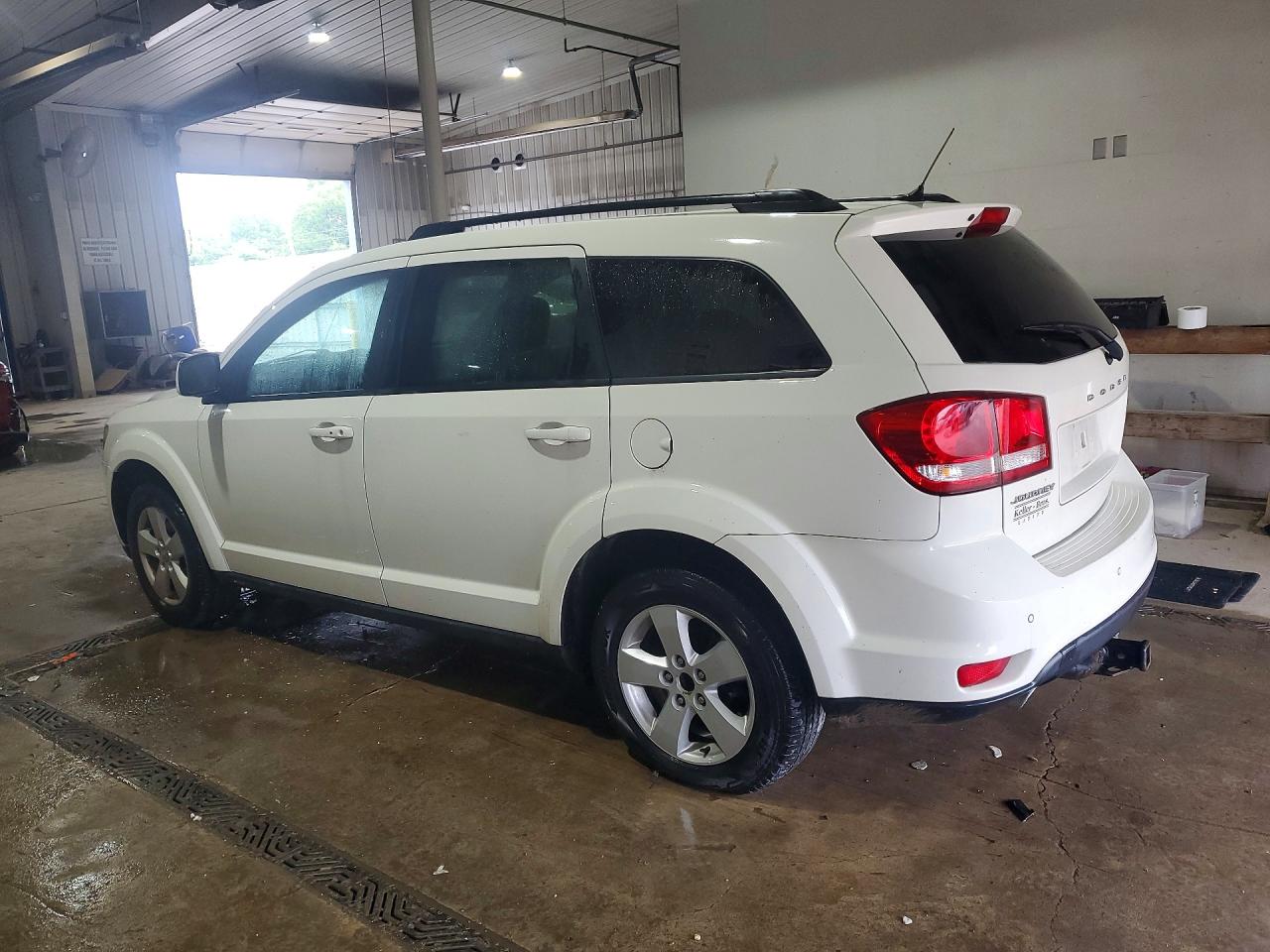 2012 Dodge Journey Sxt White vin: 3C4PDCBGXCT234698
