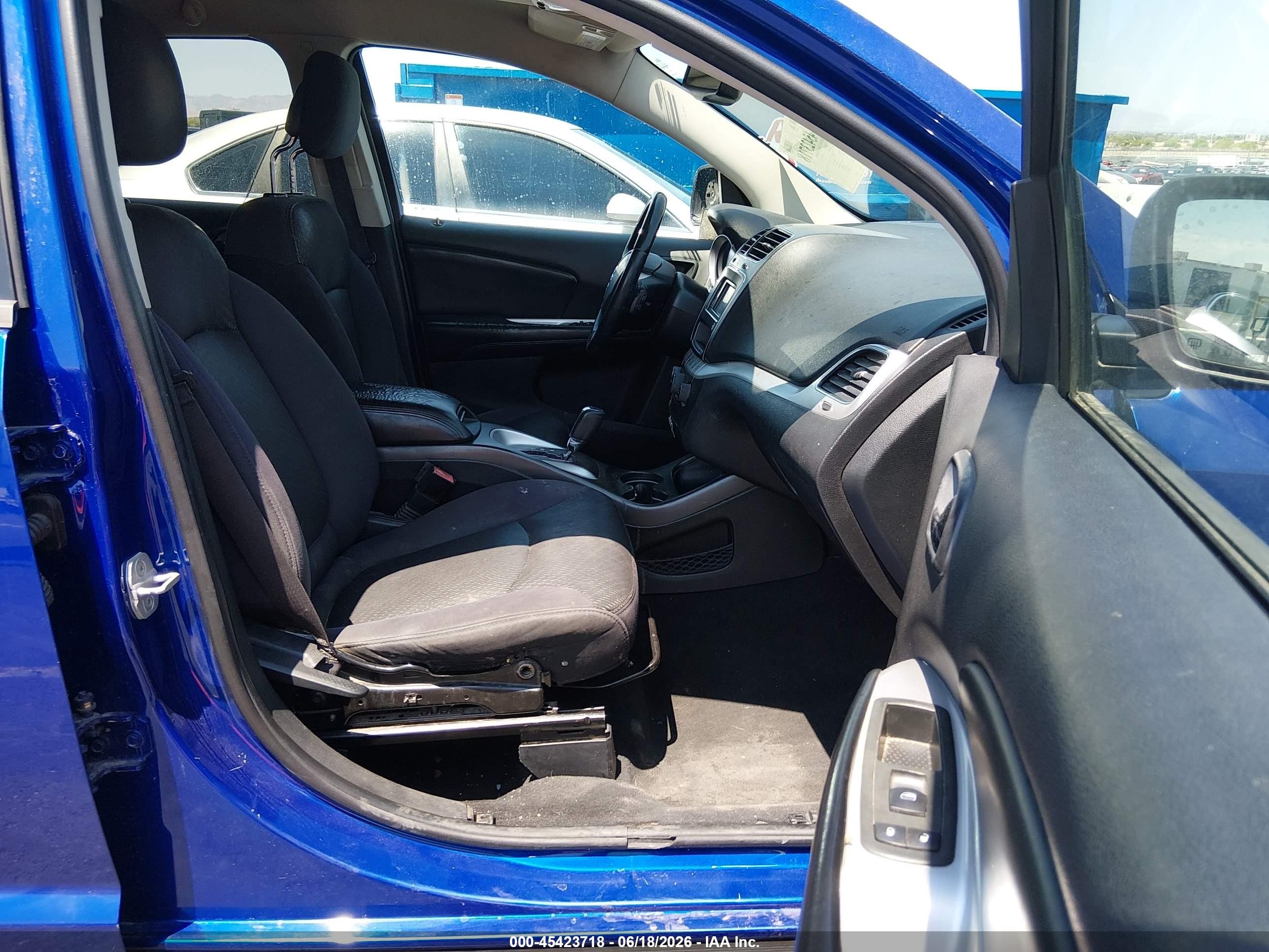 2012 Dodge Journey Sxt Blue vin: 3C4PDCBGXCT358454
