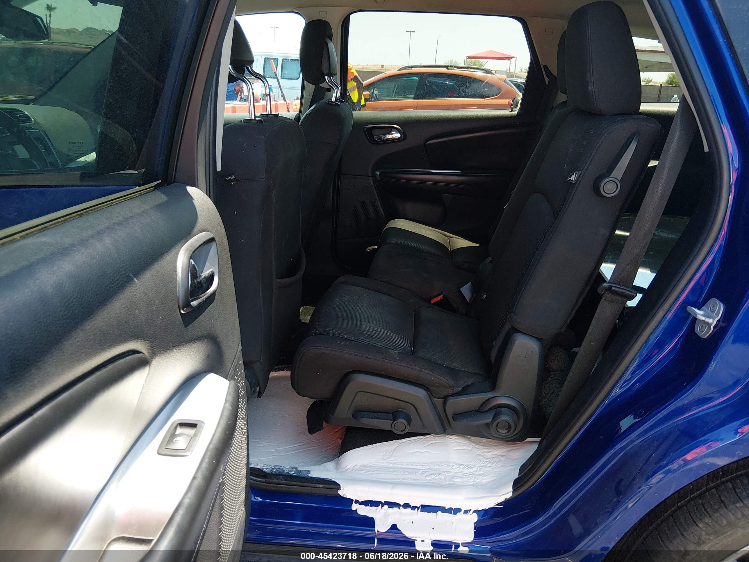 2012 Dodge Journey Sxt Blue vin: 3C4PDCBGXCT358454
