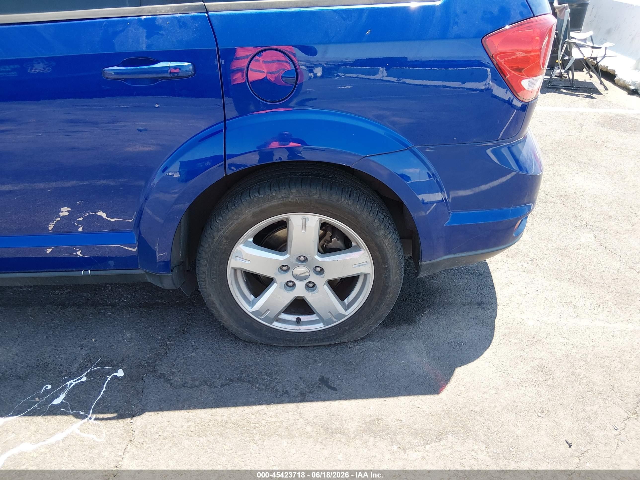 2012 Dodge Journey Sxt Blue vin: 3C4PDCBGXCT358454