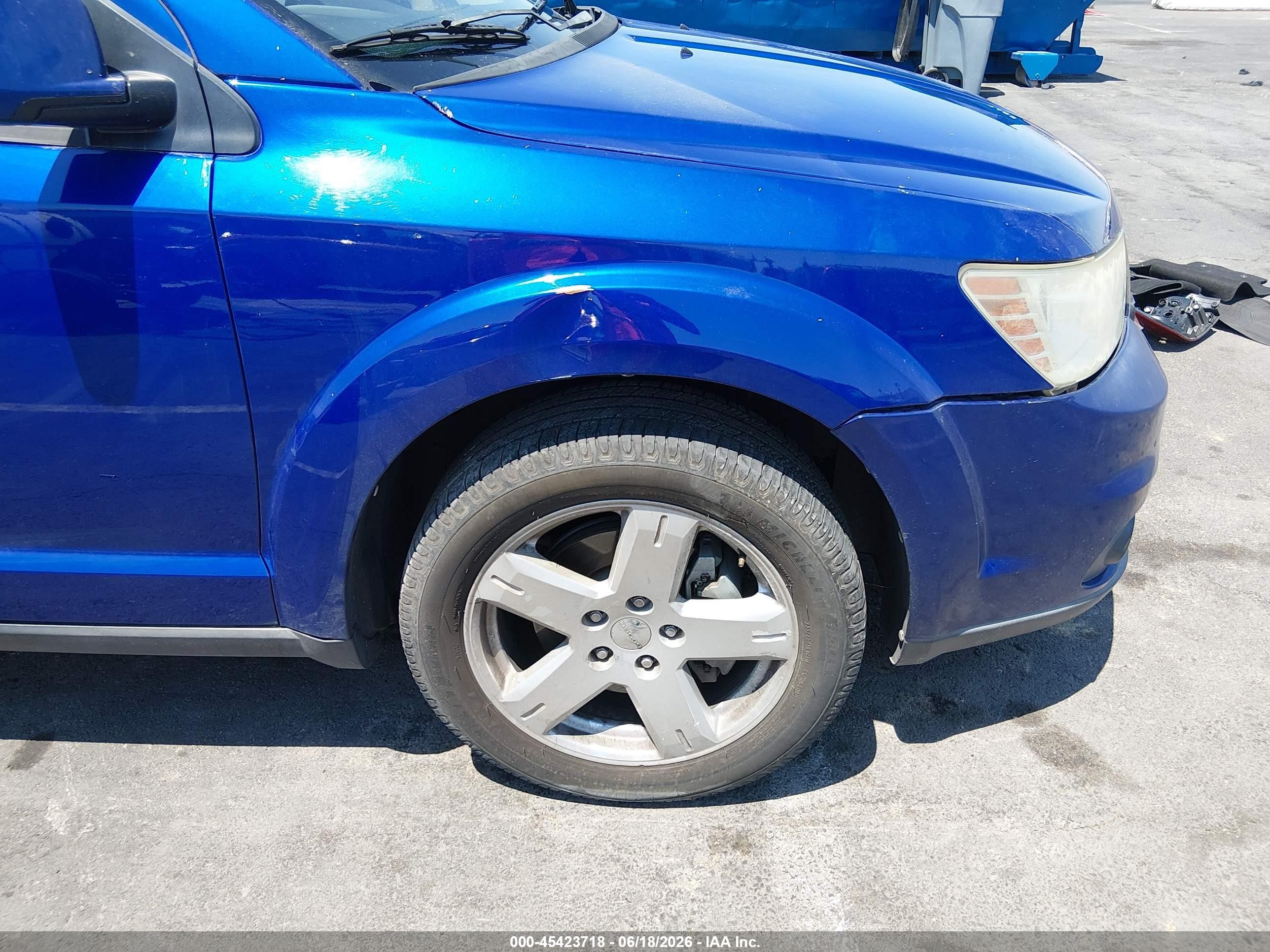 2012 Dodge Journey Sxt Blue vin: 3C4PDCBGXCT358454
