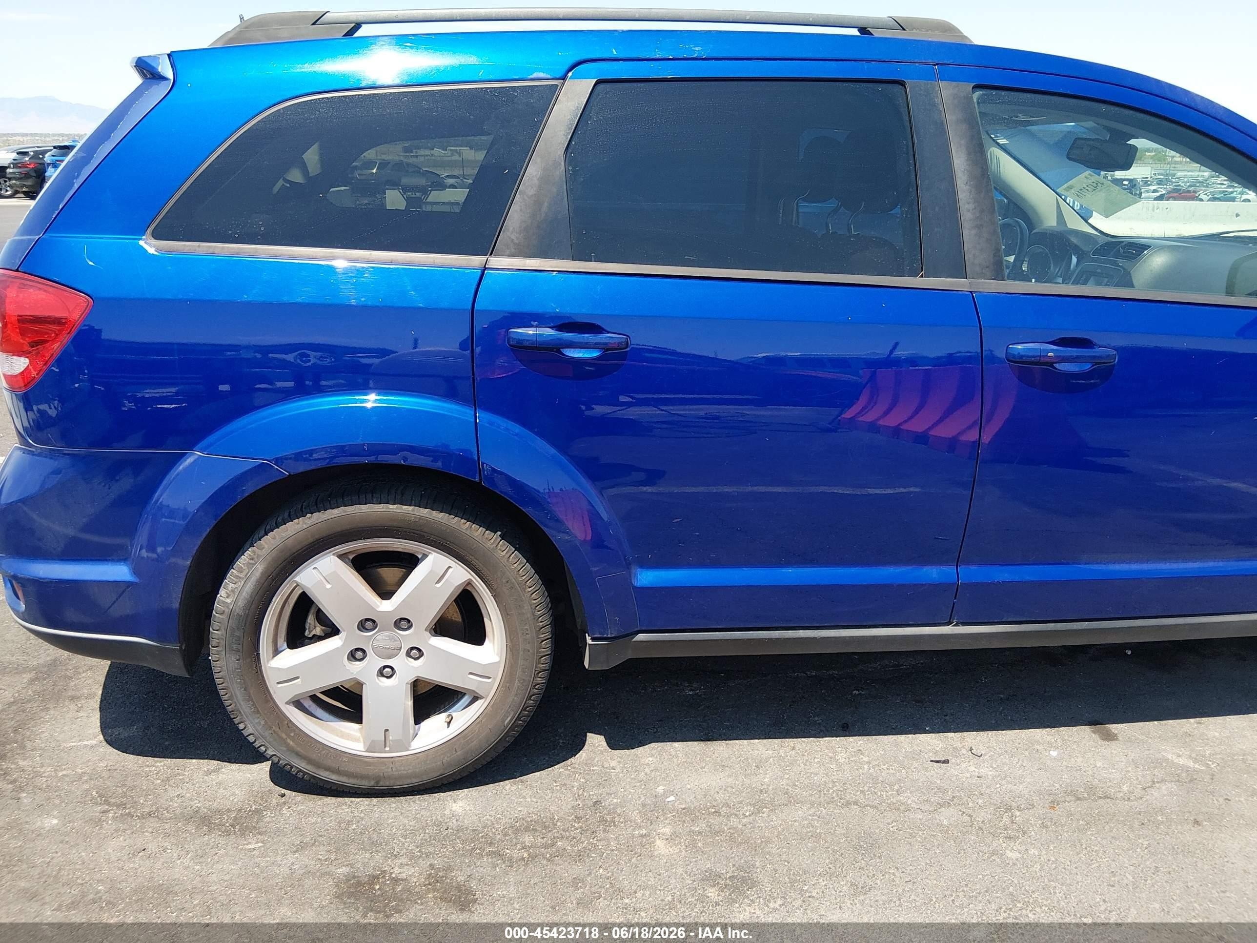 2012 Dodge Journey Sxt Blue vin: 3C4PDCBGXCT358454