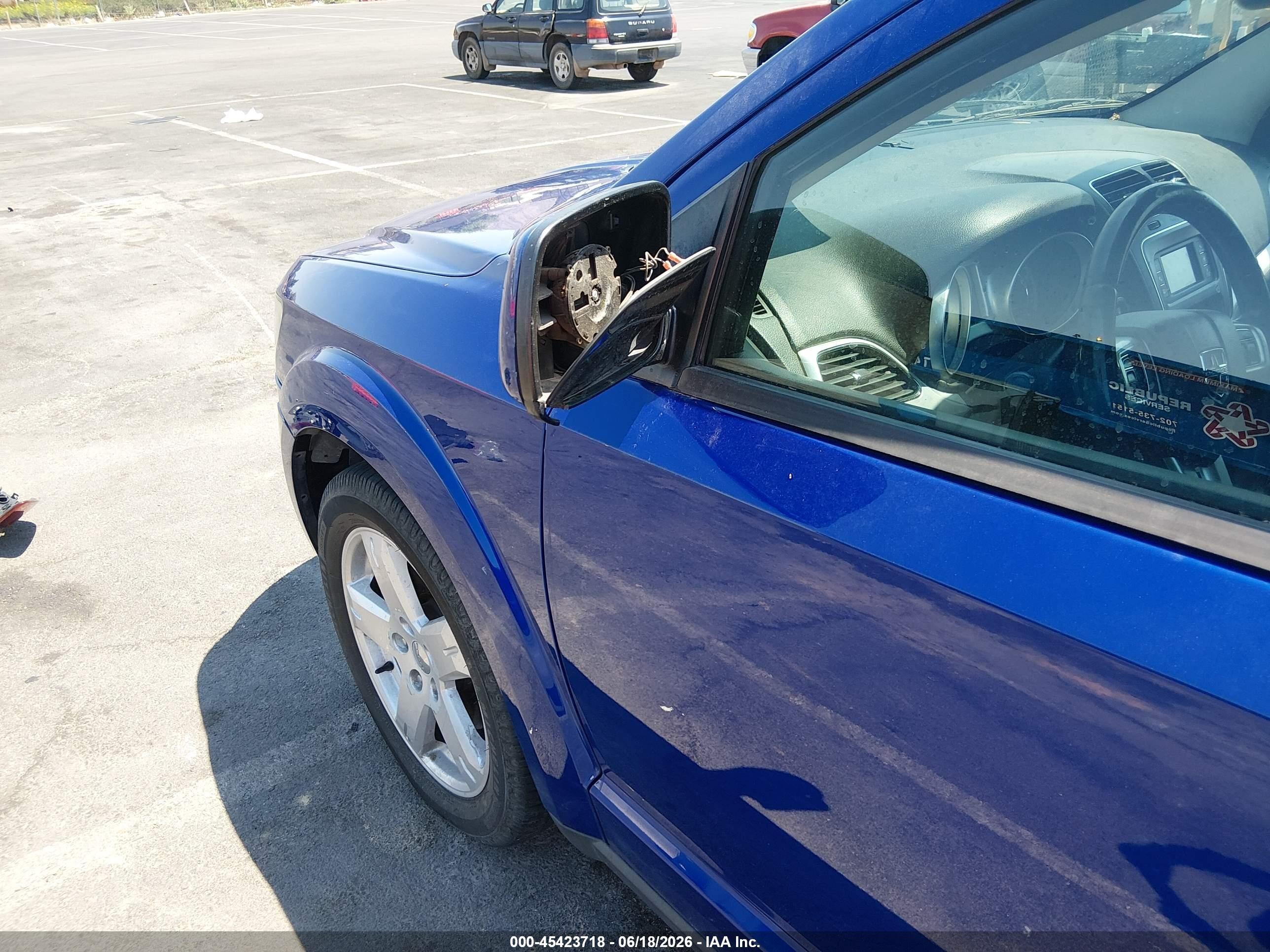 2012 Dodge Journey Sxt Blue vin: 3C4PDCBGXCT358454