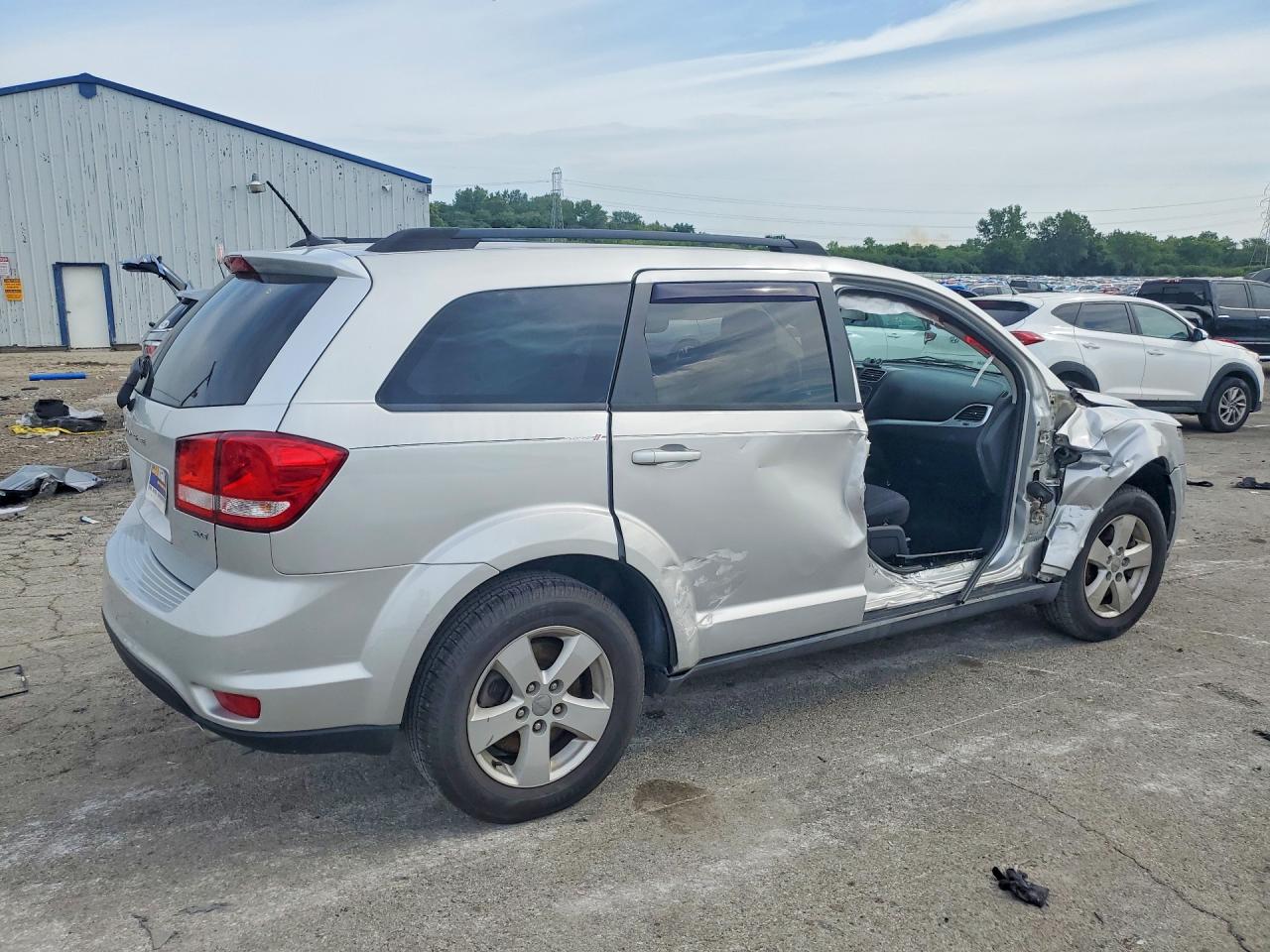 2012 Dodge Journey Sxt Серебряный vin: 3C4PDCBGXCT368613
