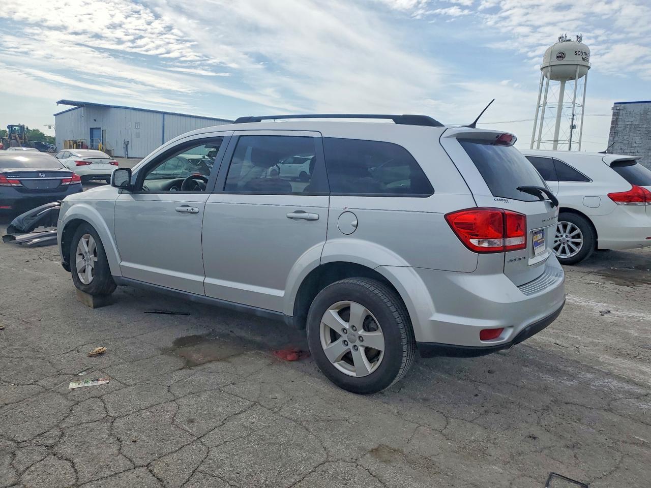 2012 Dodge Journey Sxt Серебряный vin: 3C4PDCBGXCT368613