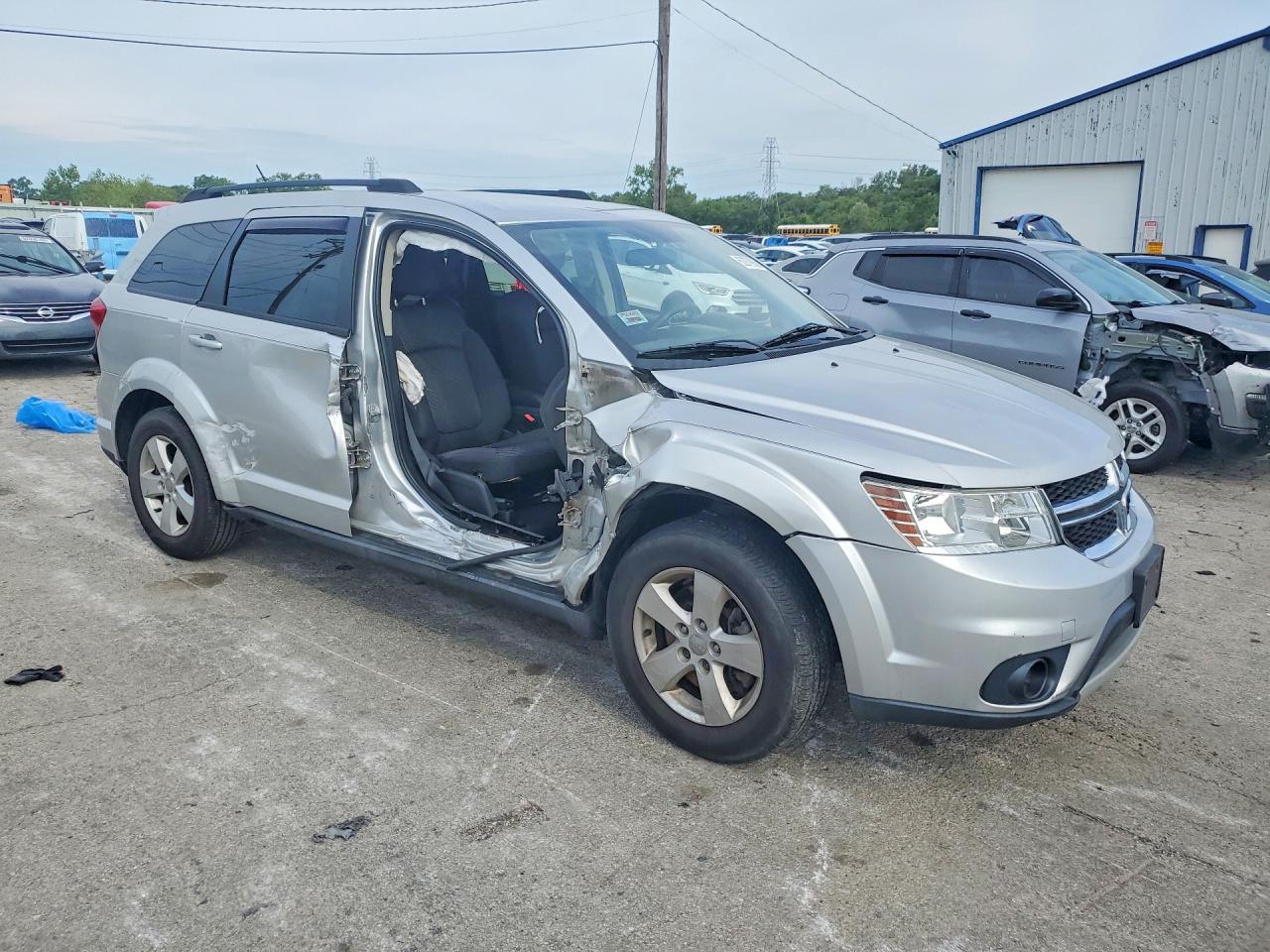 2012 Dodge Journey Sxt Серебряный vin: 3C4PDCBGXCT368613