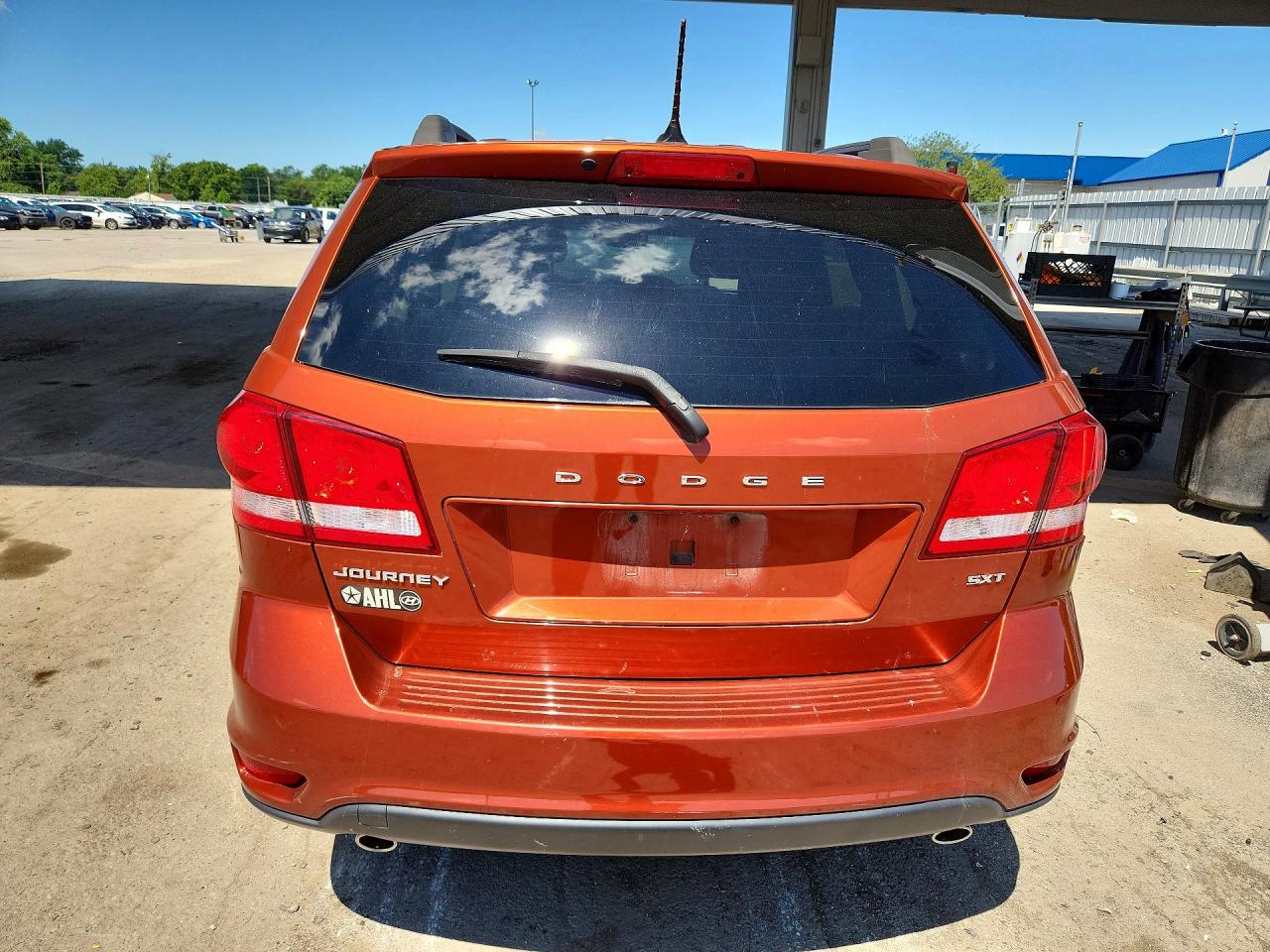 2013 Dodge Journey Sxt Orange vin: 3C4PDCBGXDT608163