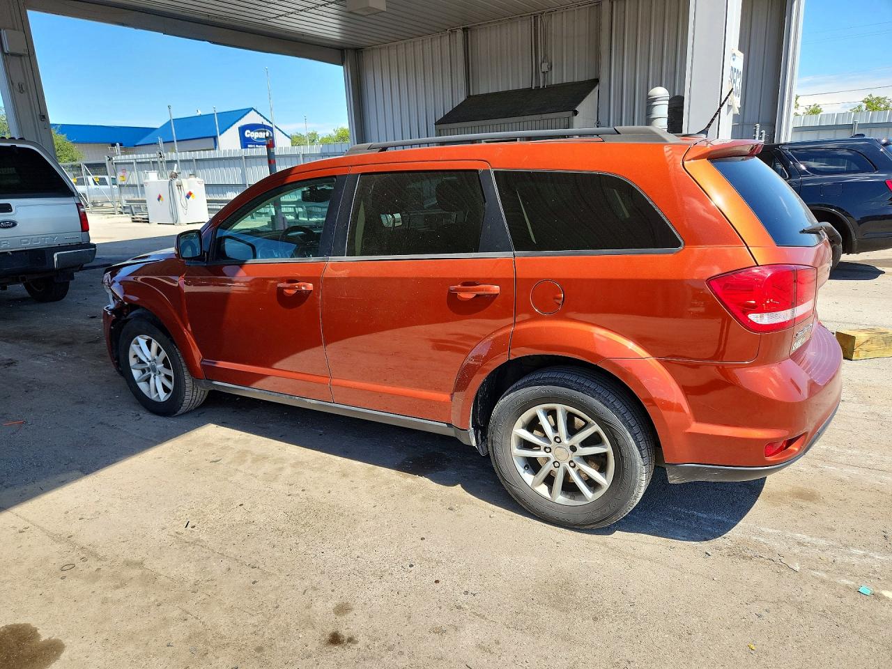2013 Dodge Journey Sxt Orange vin: 3C4PDCBGXDT608163
