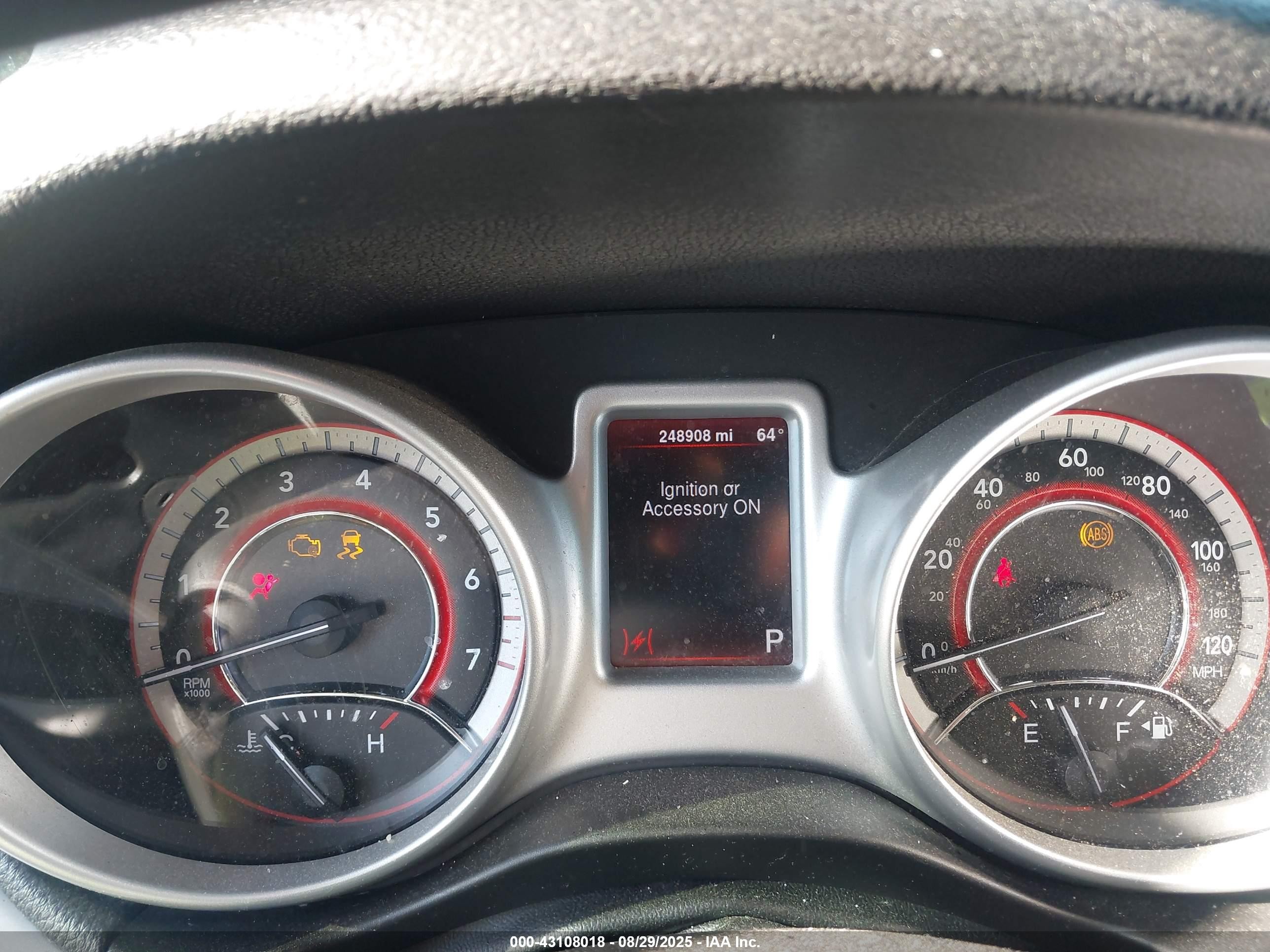 2013 Dodge Journey Sxt Серый vin: 3C4PDCBGXDT626033