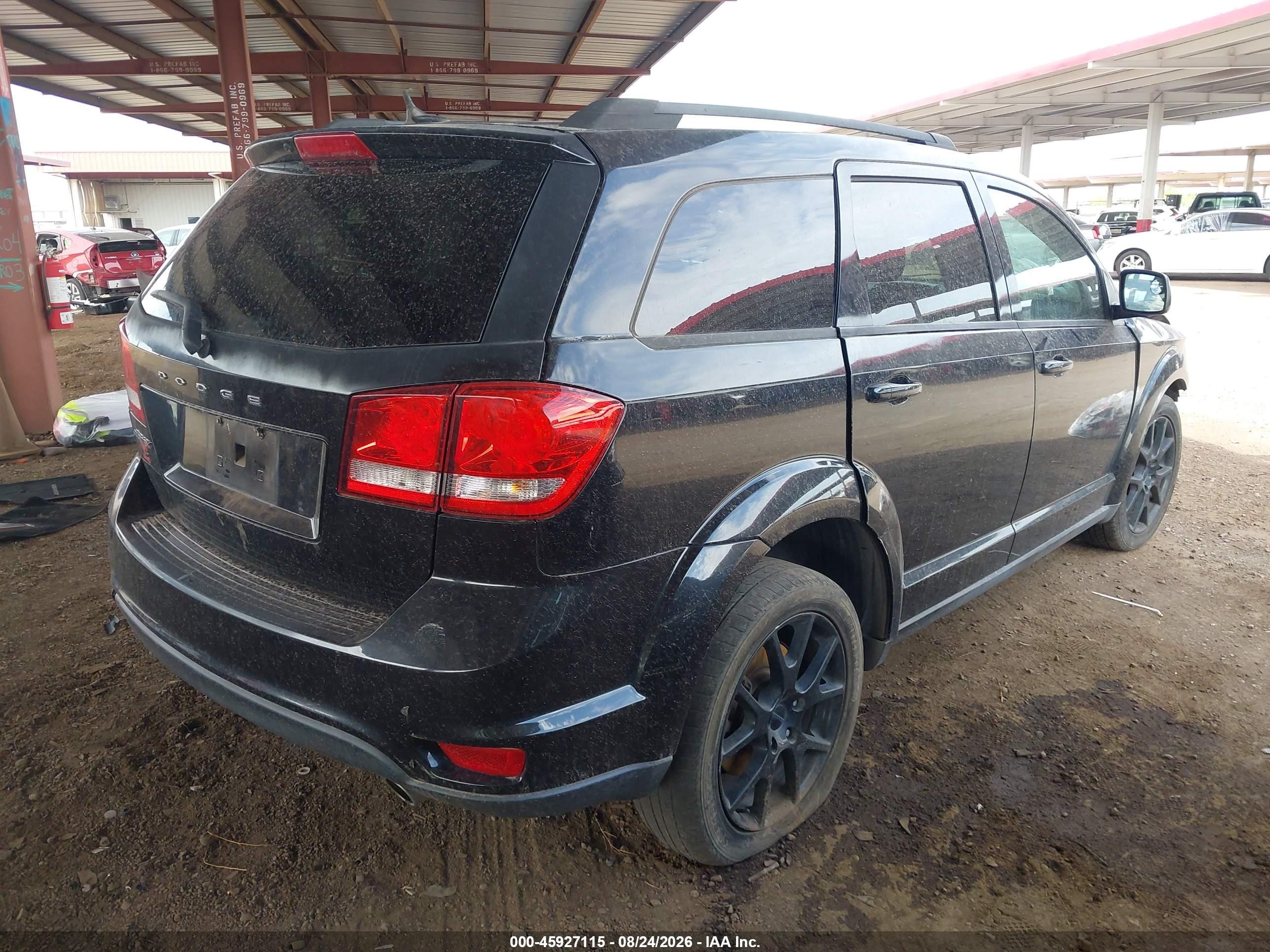 2013 Dodge Journey Sxt Black vin: 3C4PDCBGXDT712362