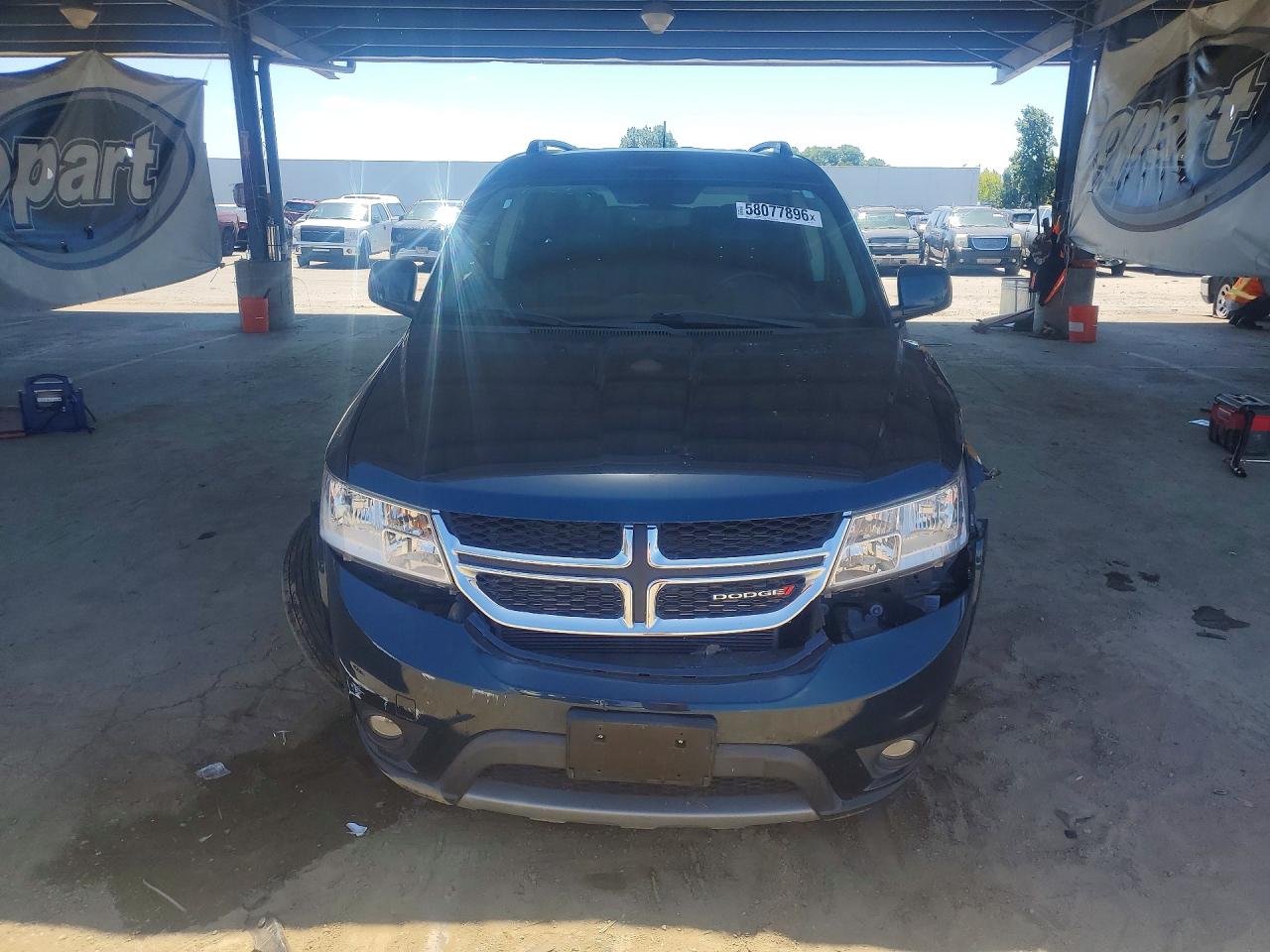 2014 Dodge Journey Sxt Blue vin: 3C4PDCBGXET105511
