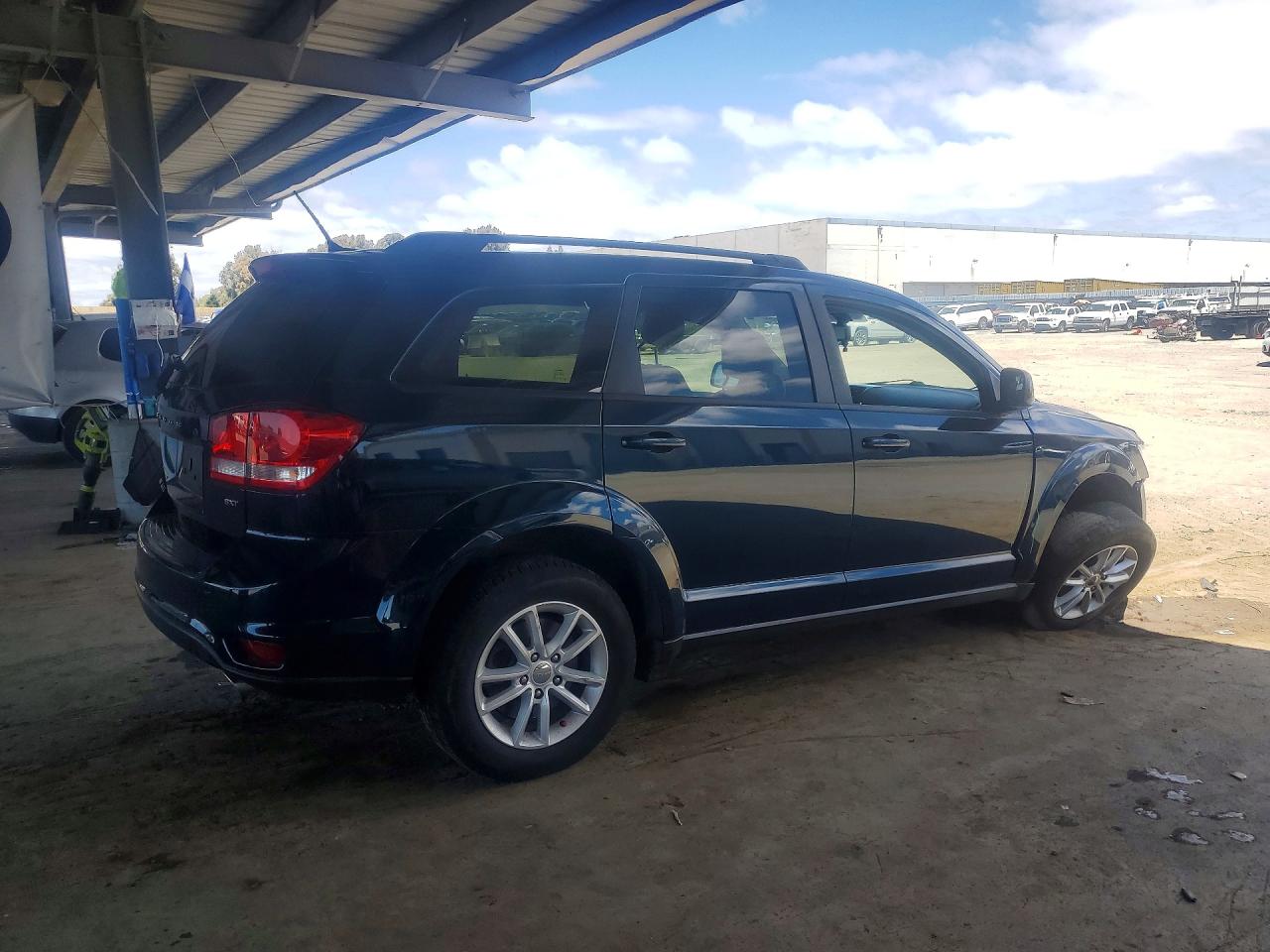2014 Dodge Journey Sxt Blue vin: 3C4PDCBGXET105511