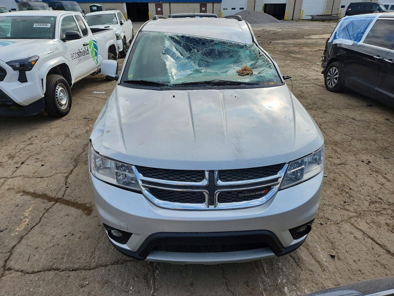2014 Dodge Journey Sxt Silver vin: 3C4PDCBGXET118632