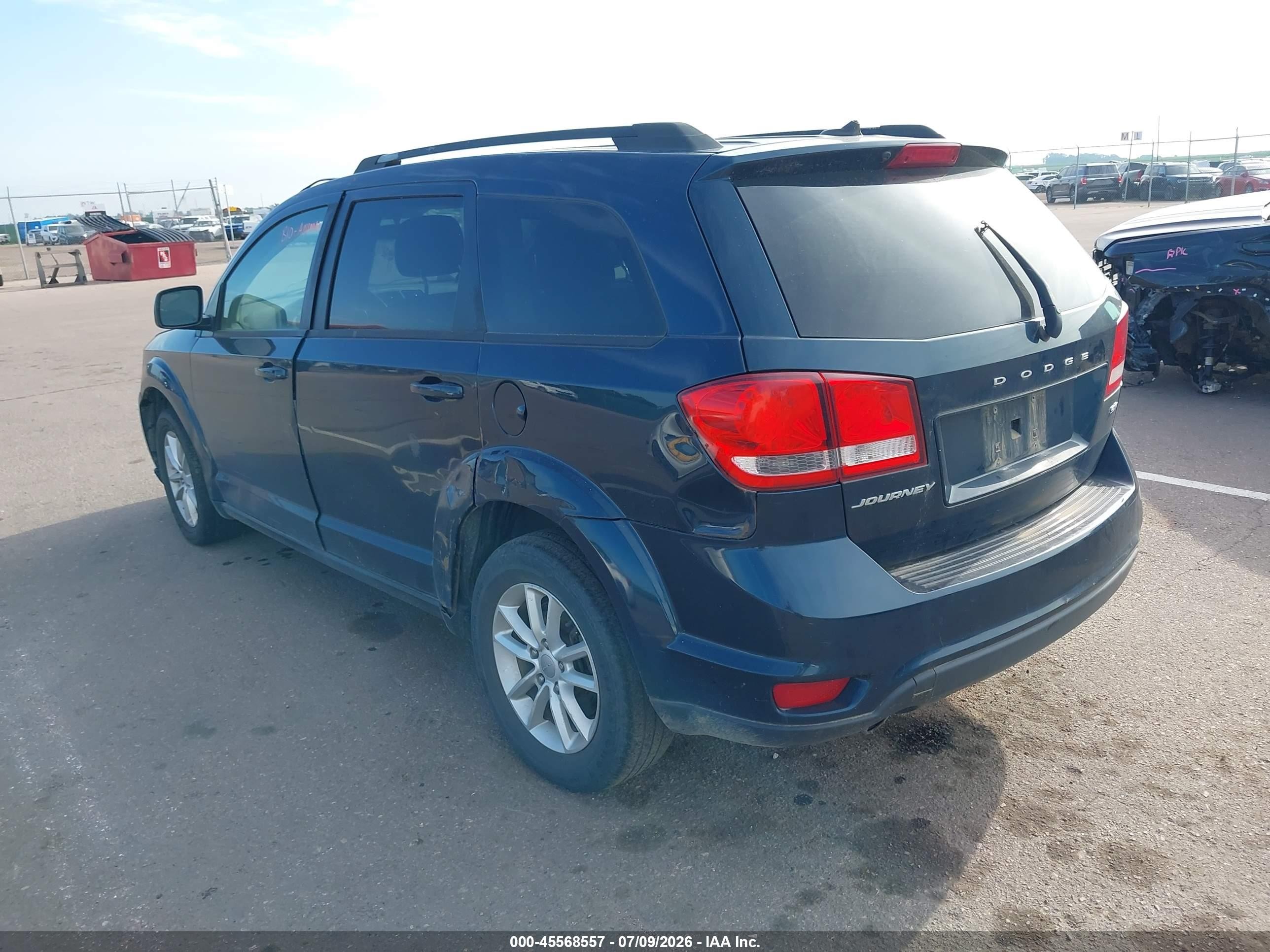 2014 Dodge Journey Sxt Blue vin: 3C4PDCBGXET188860