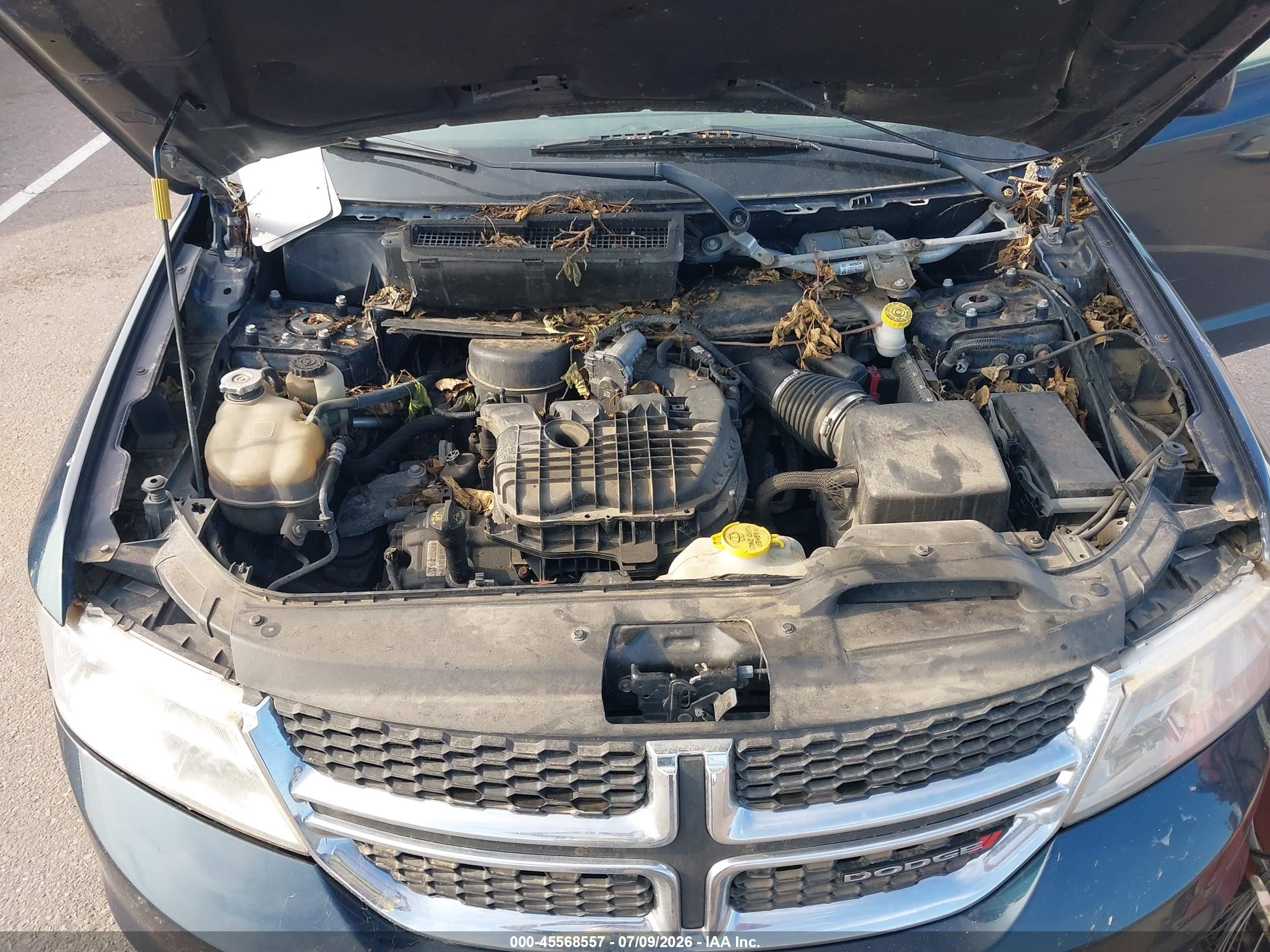 2014 Dodge Journey Sxt Blue vin: 3C4PDCBGXET188860