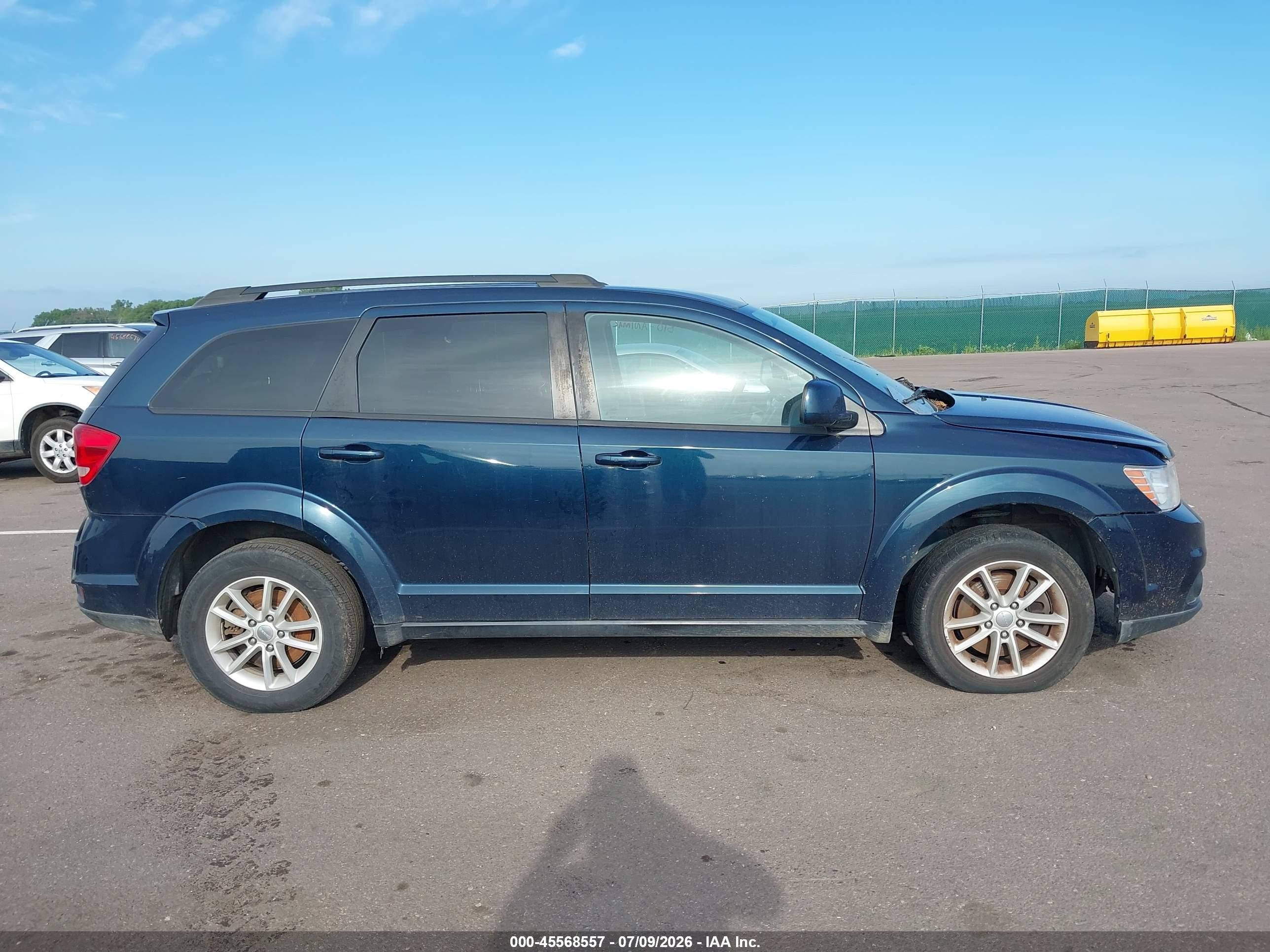 2014 Dodge Journey Sxt Blue vin: 3C4PDCBGXET188860