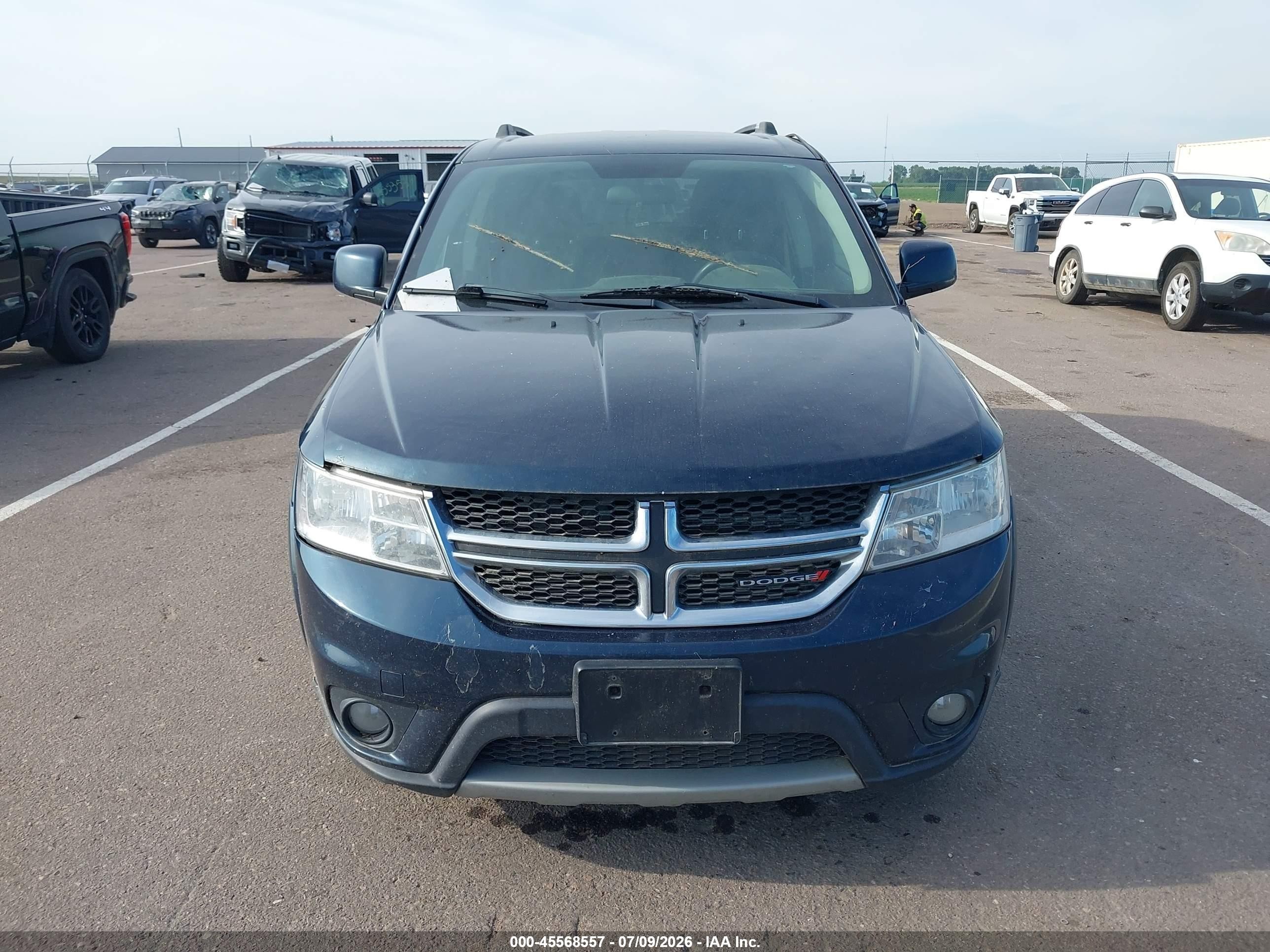 2014 Dodge Journey Sxt Blue vin: 3C4PDCBGXET188860