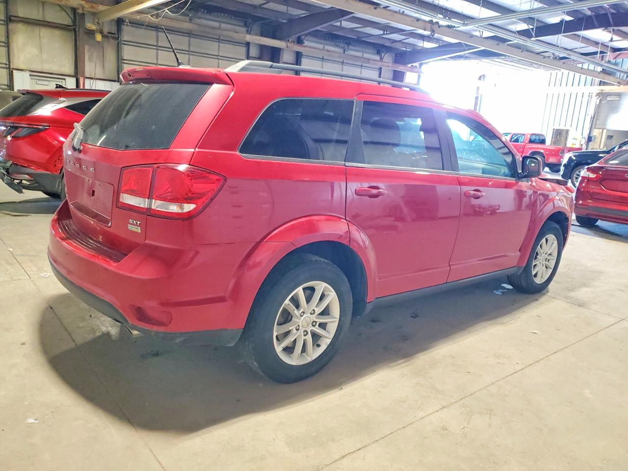 2015 Dodge Journey Sxt Бордовый vin: 3C4PDCBGXFT616539