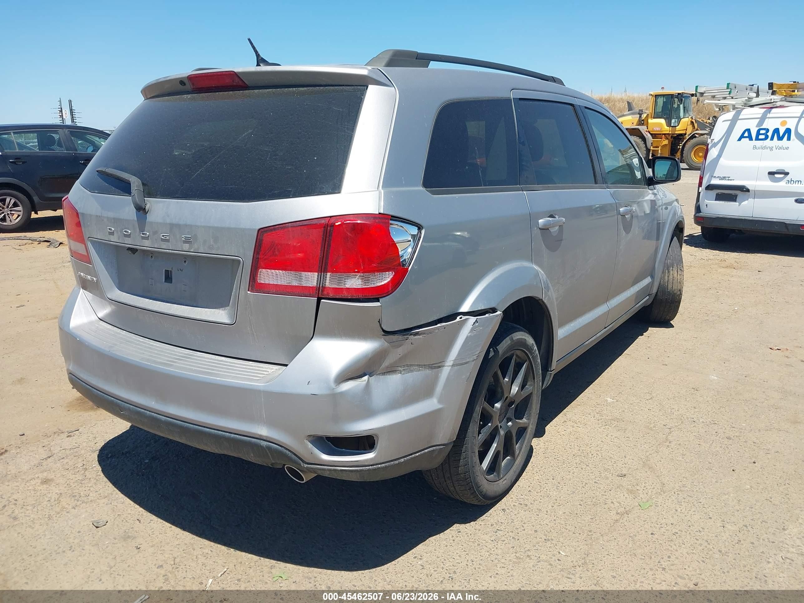 2015 Dodge Journey Sxt Silver vin: 3C4PDCBGXFT699650