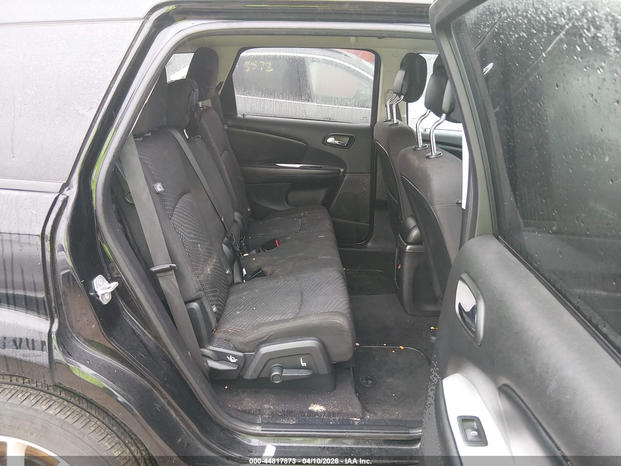 2016 Dodge Journey Sxt Black vin: 3C4PDCBGXGT137474