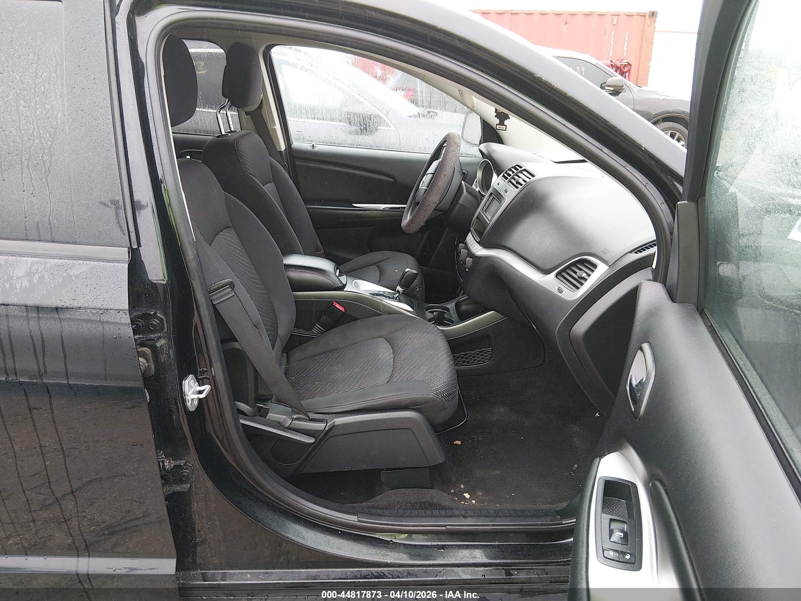 2016 Dodge Journey Sxt Black vin: 3C4PDCBGXGT137474