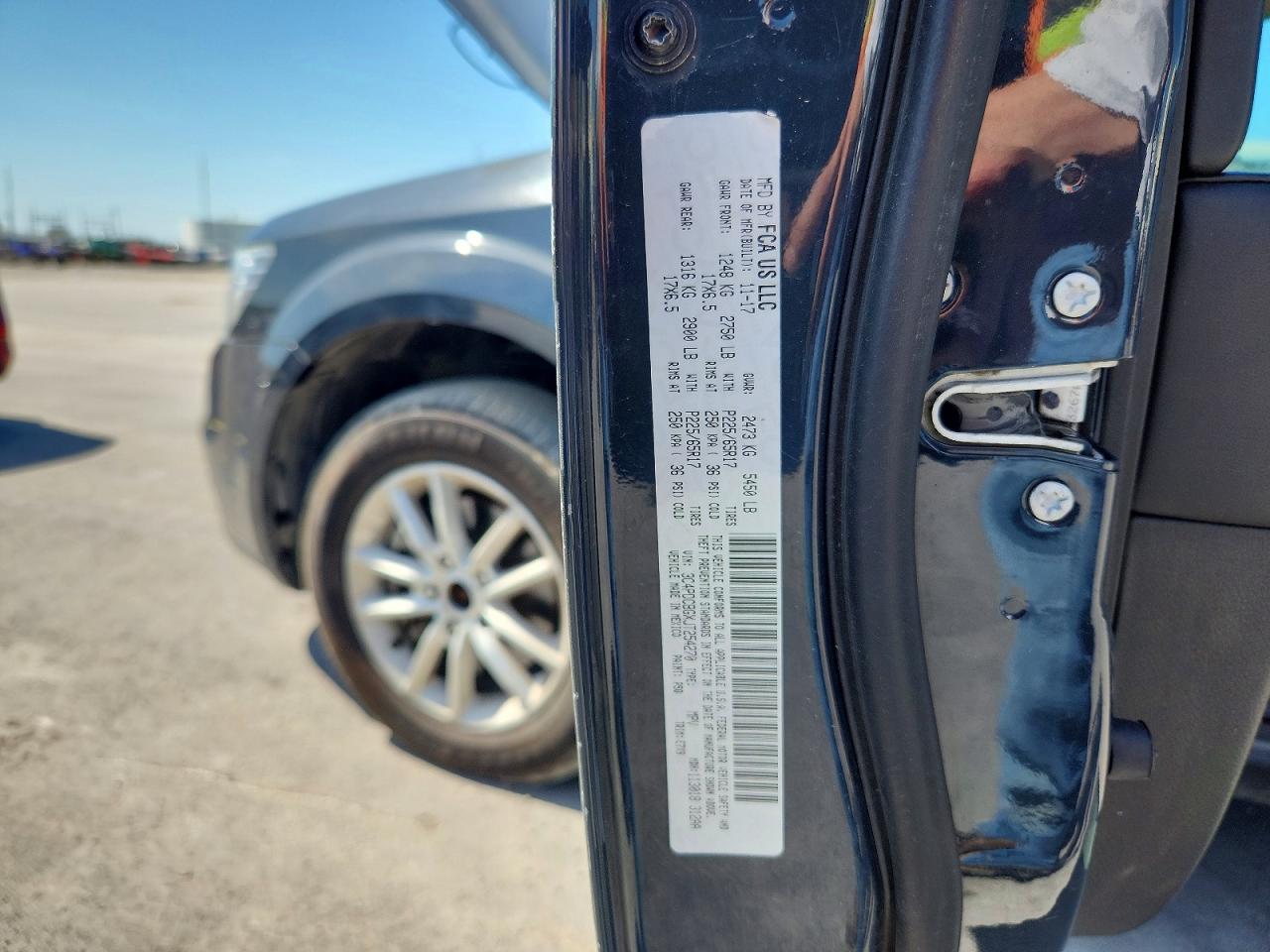 2018 Dodge Journey Sxt Black vin: 3C4PDCBGXJT254270