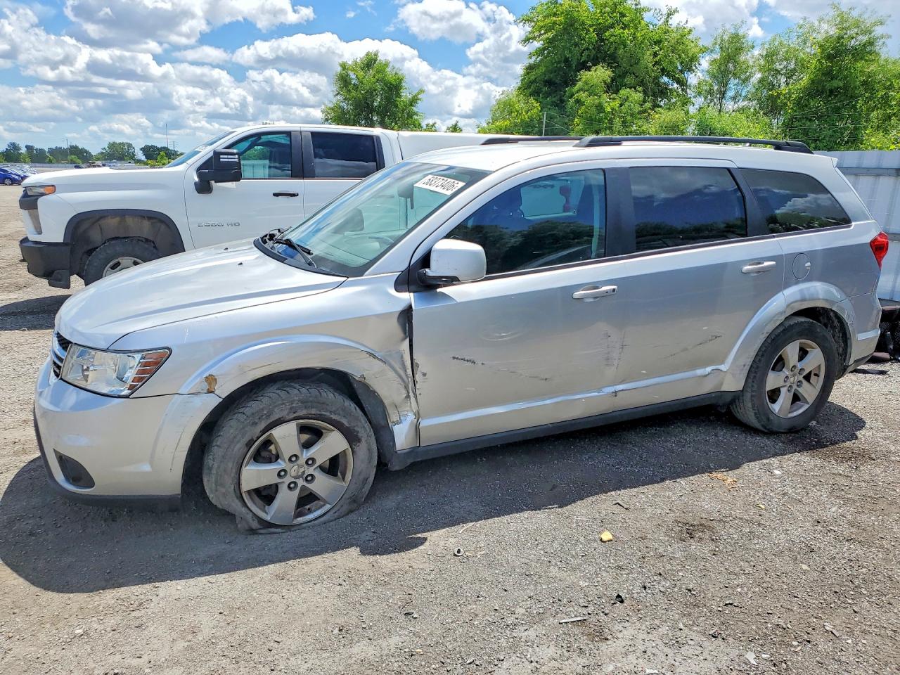 2012 Dodge Journey Sxt Silver vin: 3C4PDCCG0CT184764