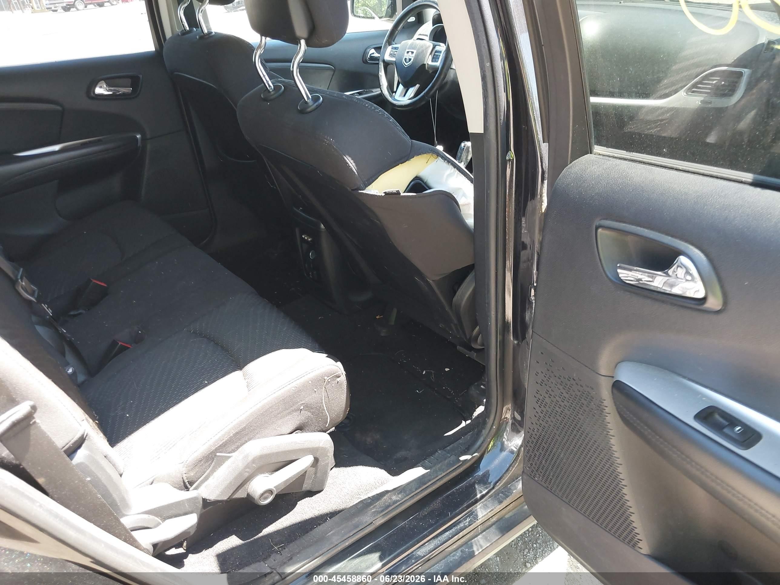 2013 Dodge Journey Sxt/crew Black vin: 3C4PDCCG0DT624628