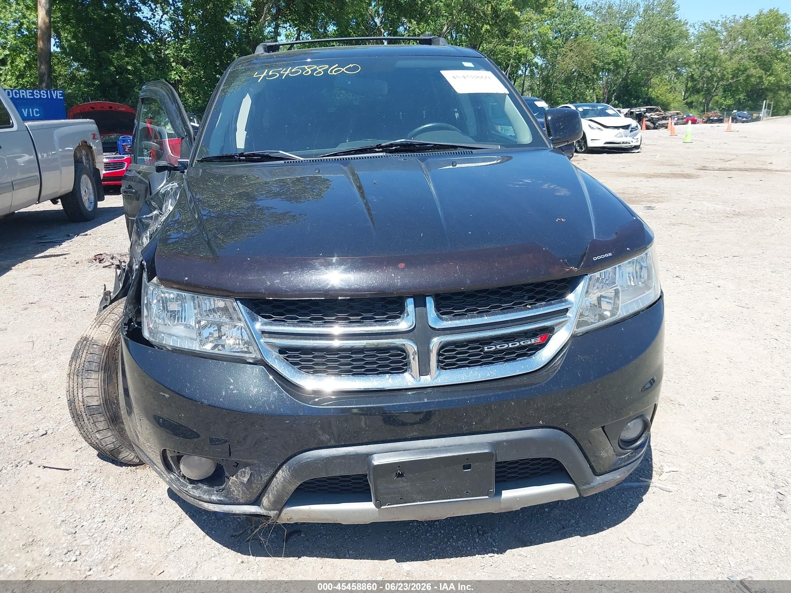 2013 Dodge Journey Sxt/crew Black vin: 3C4PDCCG0DT624628