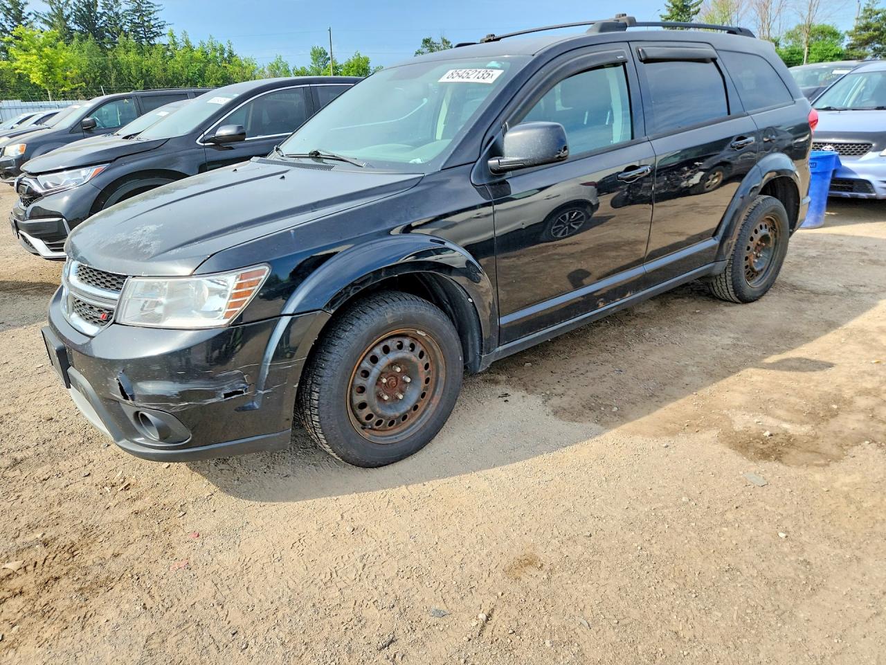 2014 Dodge Journey Sxt Черный vin: 3C4PDCCG1ET292832
