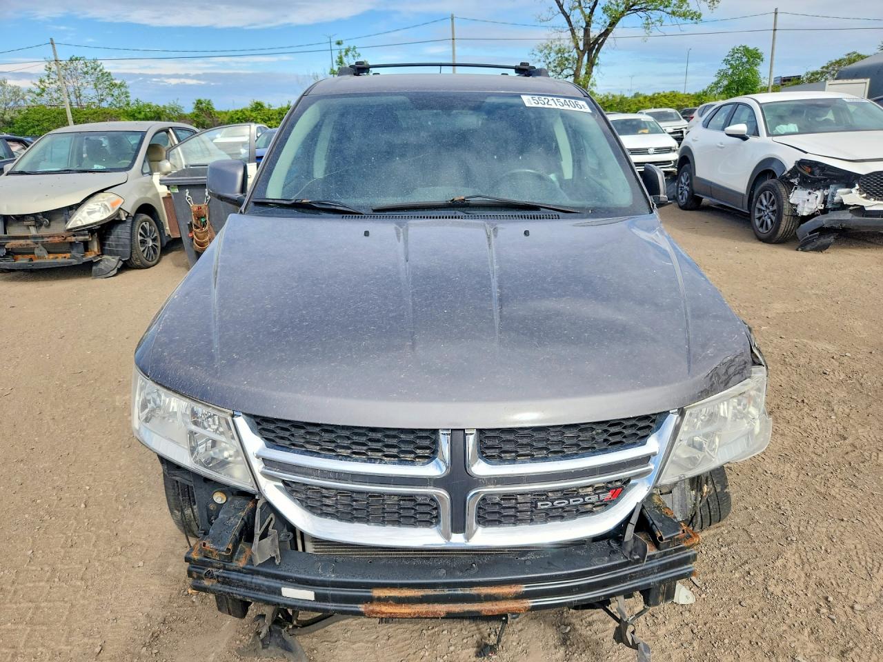 2013 Dodge Journey Sxt Gray vin: 3C4PDCCG2DT613050