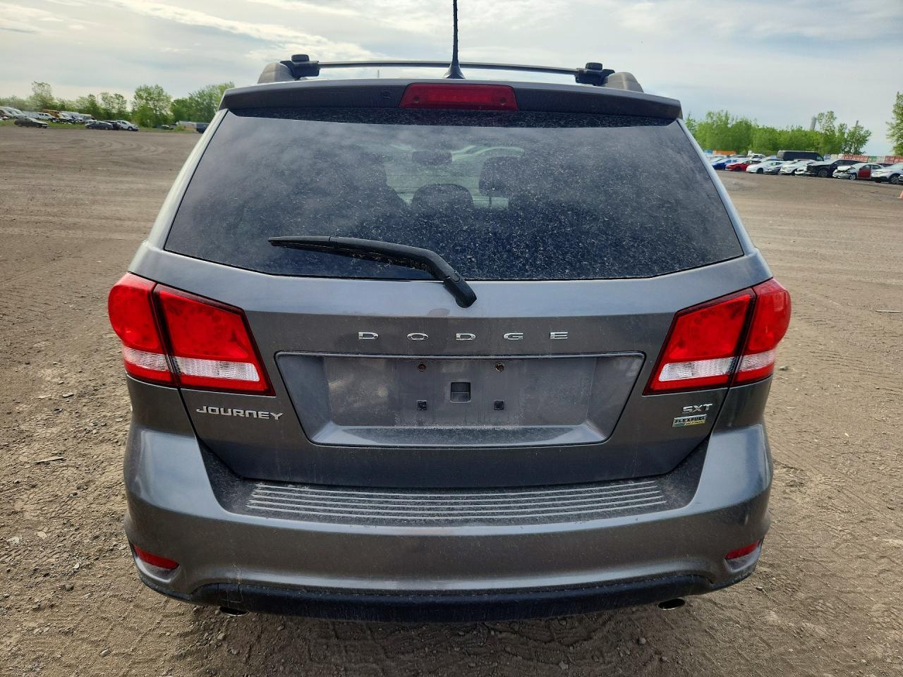 2013 Dodge Journey Sxt Gray vin: 3C4PDCCG2DT613050